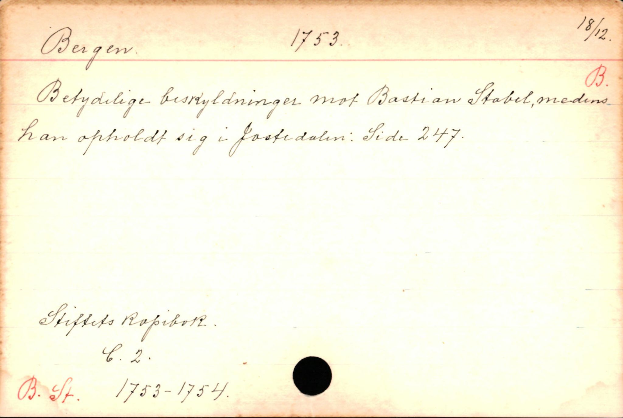 Haugen, Johannes - lærer, AV/SAB-SAB/PA-0036/01/L0001: Om klokkere og lærere, 1521-1904, p. 1123