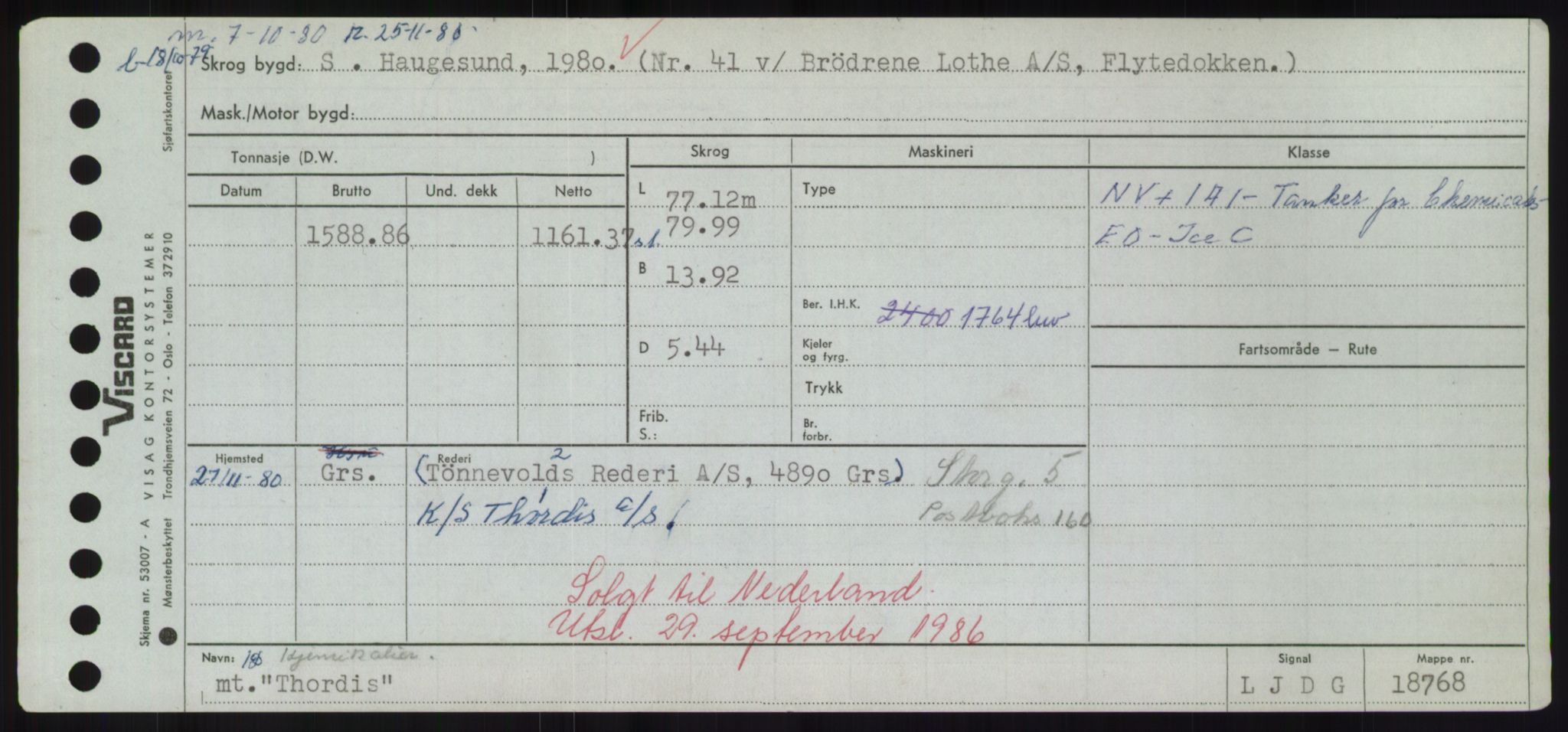 Sjøfartsdirektoratet med forløpere, Skipsmålingen, AV/RA-S-1627/H/Hd/L0038: Fartøy, T-Th, p. 657