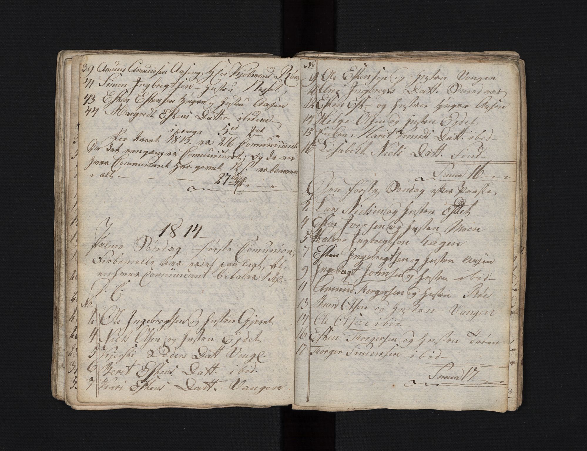 Tolga prestekontor, AV/SAH-PREST-062/L/L0021: Parish register (copy) no. 21, 1804-1823