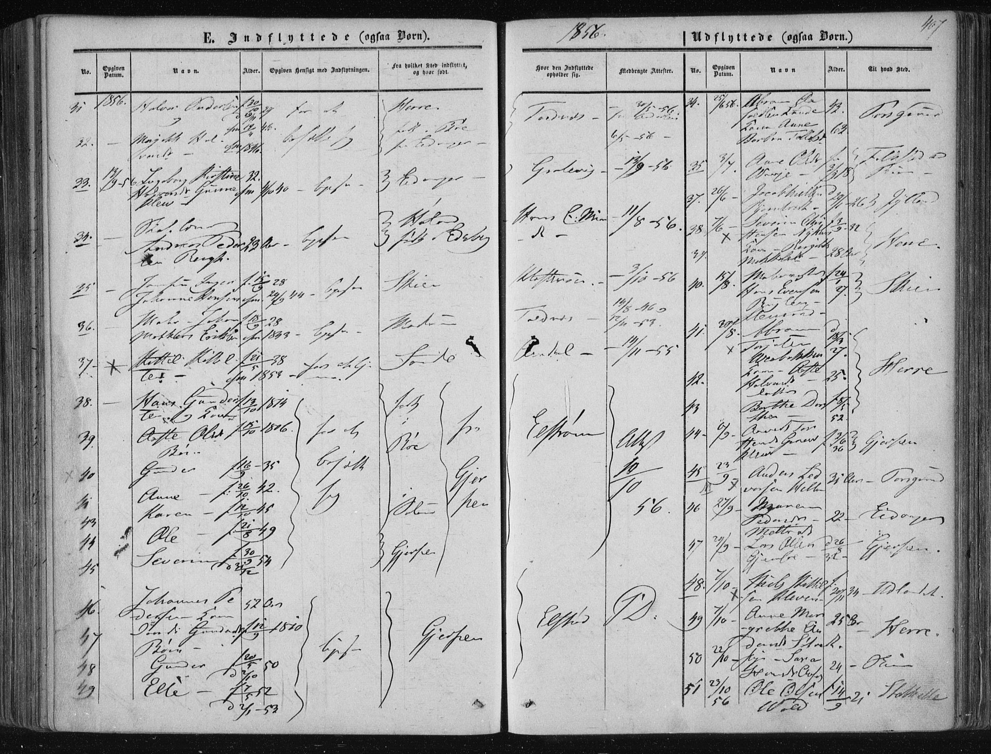 Solum kirkebøker, AV/SAKO-A-306/F/Fa/L0007: Parish register (official) no. I 7, 1856-1864, p. 407