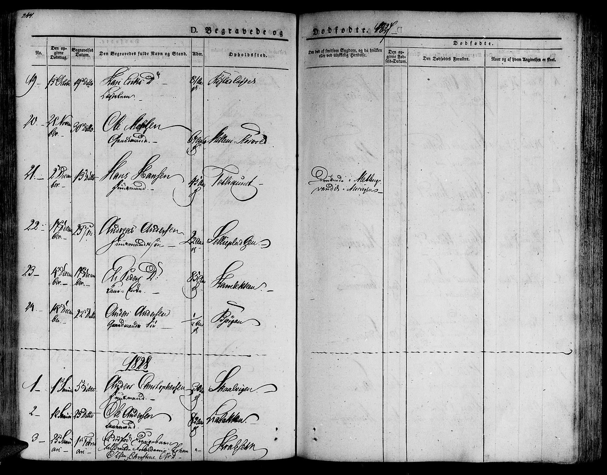 Ministerialprotokoller, klokkerbøker og fødselsregistre - Nord-Trøndelag, SAT/A-1458/701/L0006: Parish register (official) no. 701A06, 1825-1841, p. 247