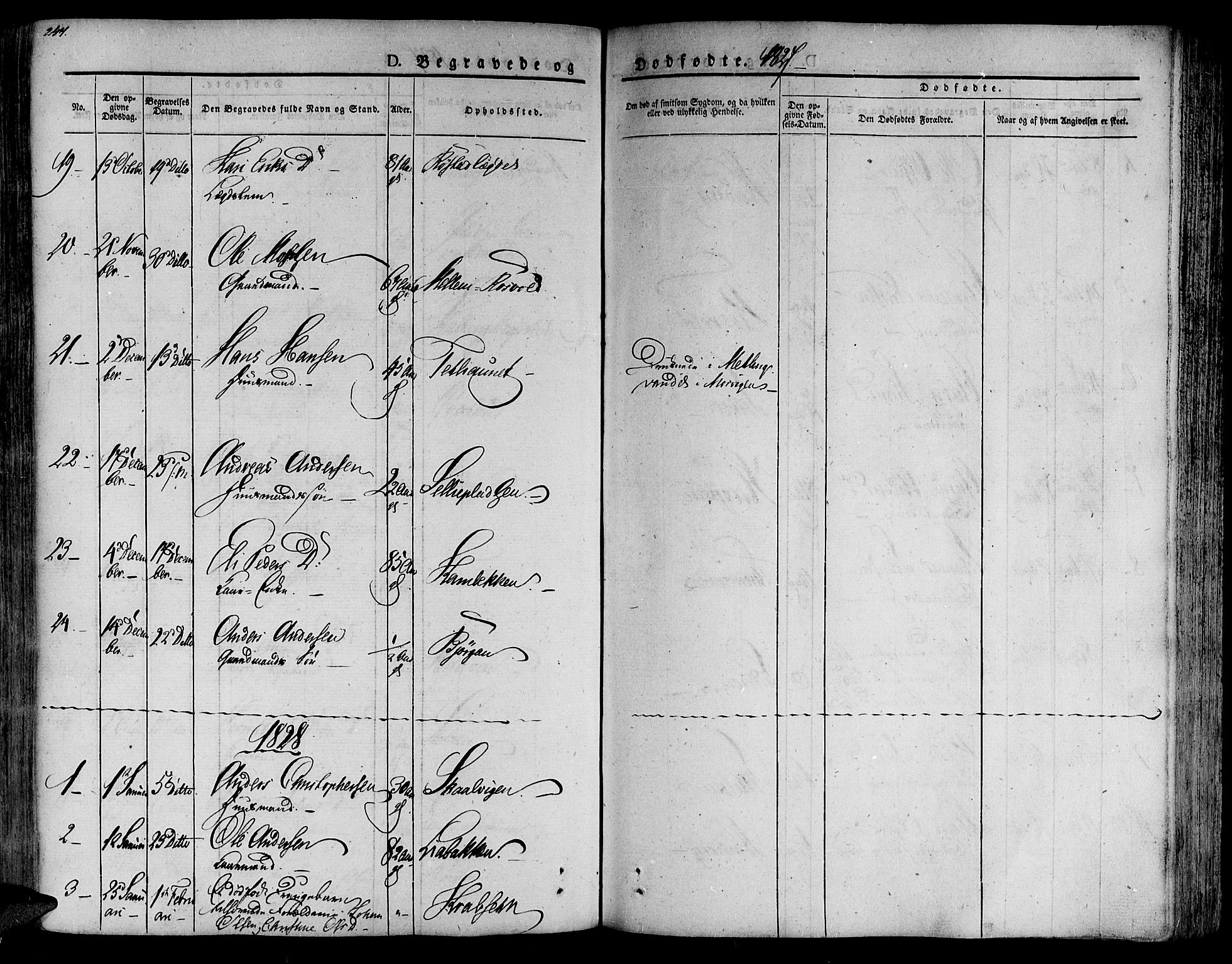 Ministerialprotokoller, klokkerbøker og fødselsregistre - Nord-Trøndelag, AV/SAT-A-1458/701/L0006: Parish register (official) no. 701A06, 1825-1841, p. 247