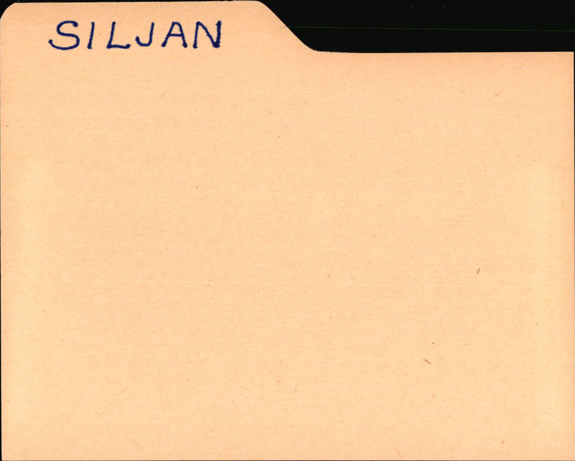 Statsarkivet i Kongsberg, AV/SAKO-A-0001/E/Ed/L0003/0021: Registerkort til avskrifter for eiendommer i Telemark / Eiendommer i Siljan kommune, 1600-1950, p. 1