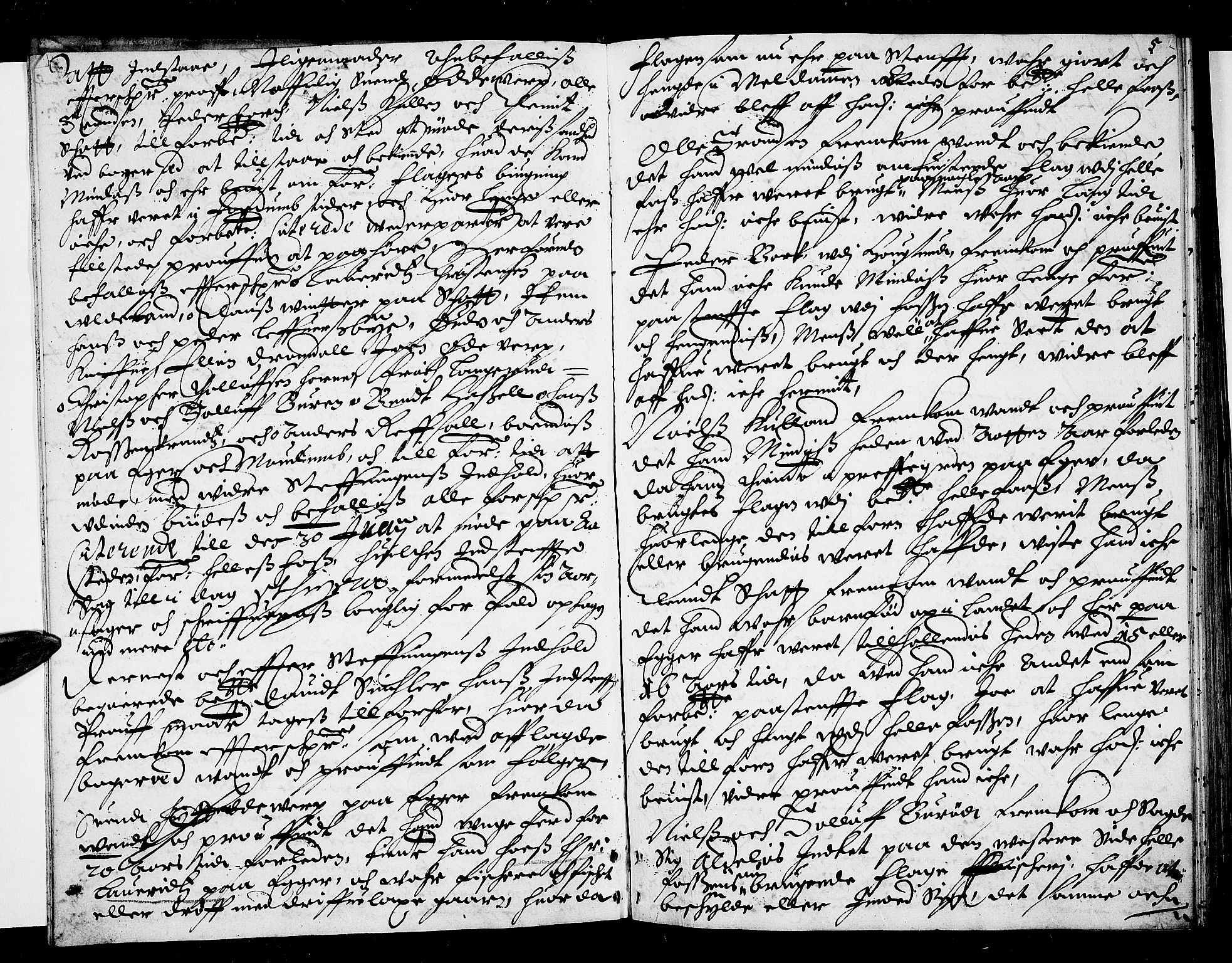 Eiker, Modum og Sigdal sorenskriveri, AV/SAKO-A-123/F/Fa/Faa/L0003: Tingbok, 1657-1659, p. 4b-5a