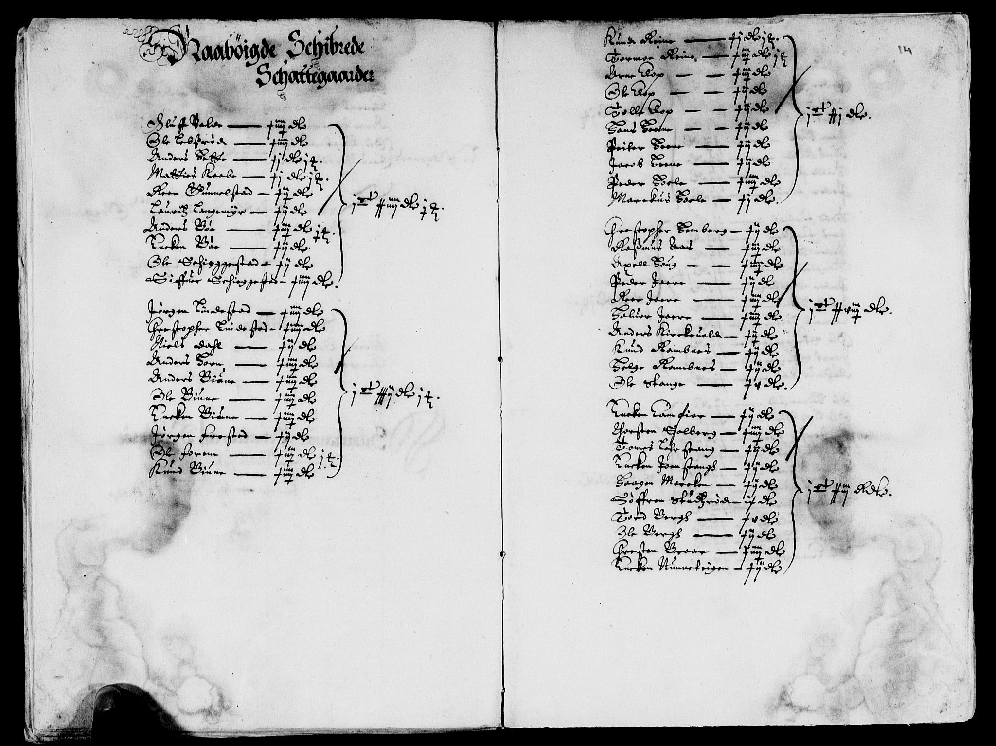 Rentekammeret inntil 1814, Reviderte regnskaper, Lensregnskaper, AV/RA-EA-5023/R/Rb/Rbo/L0026: Tønsberg len, 1644-1646