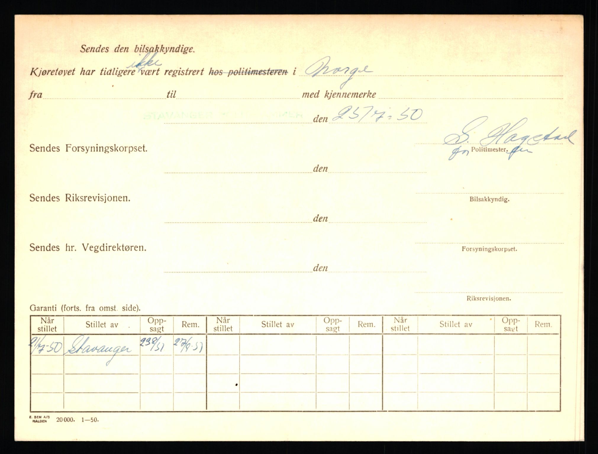 Stavanger trafikkstasjon, AV/SAST-A-101942/0/F/L0004: L-1000 - L-1349, 1930-1971, p. 1684