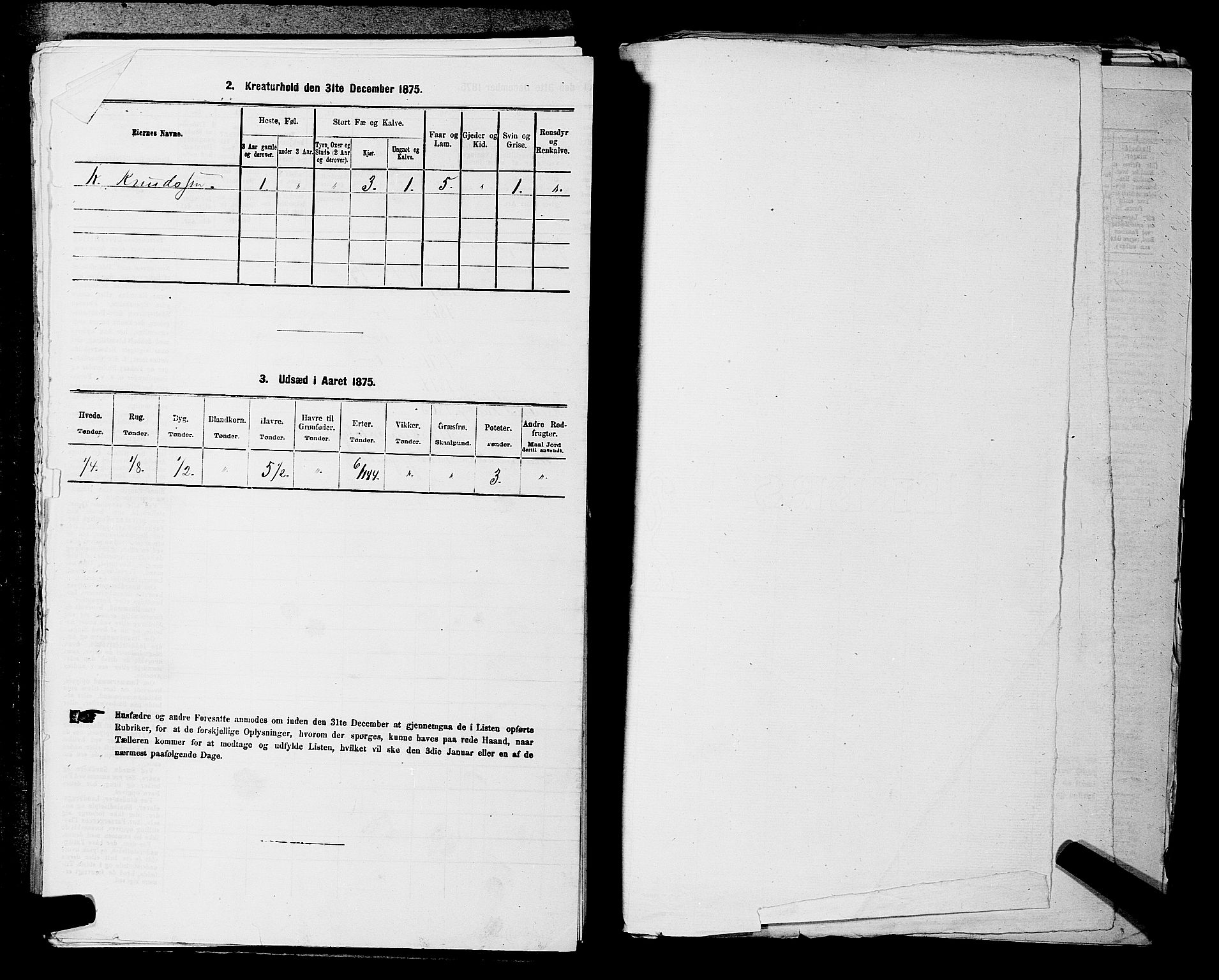 SAKO, 1875 census for 0812P Gjerpen, 1875, p. 1314