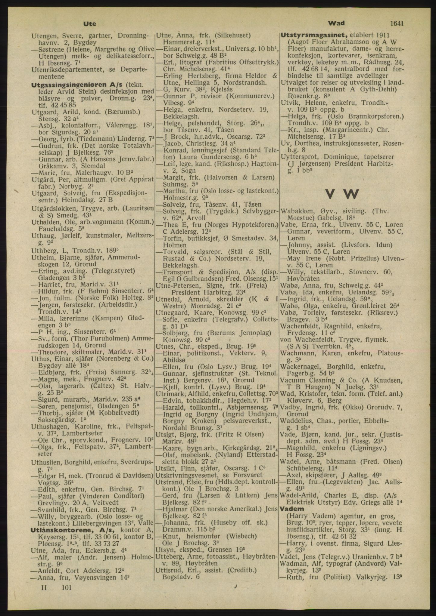 Kristiania/Oslo adressebok, PUBL/-, 1955, p. 1641