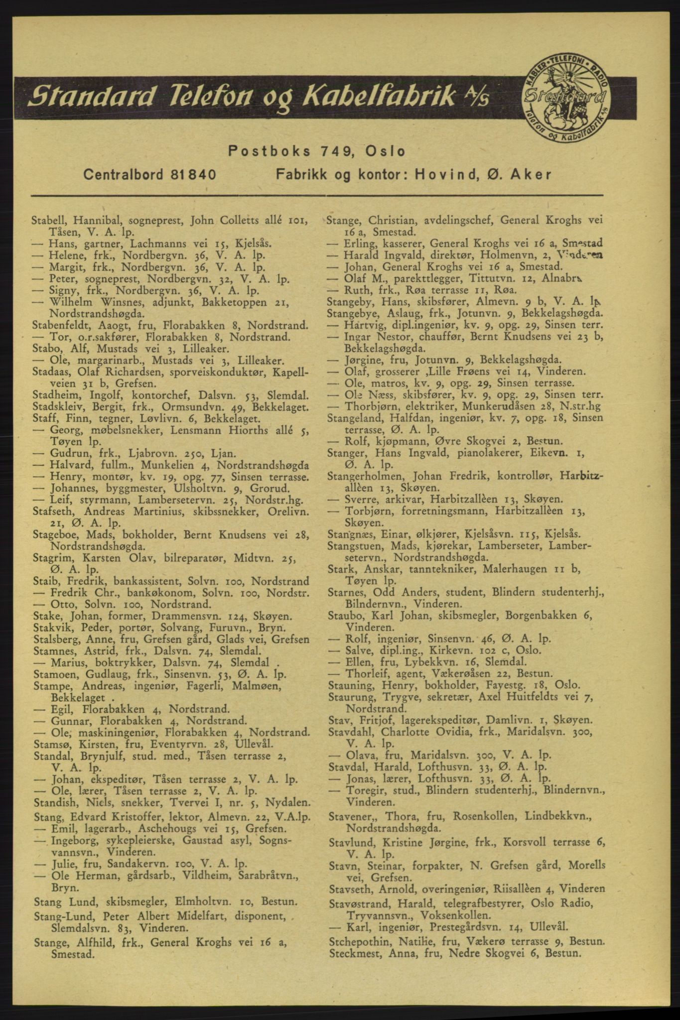 Aker adressebok/adressekalender, PUBL/001/A/006: Aker adressebok, 1937-1938, p. 309