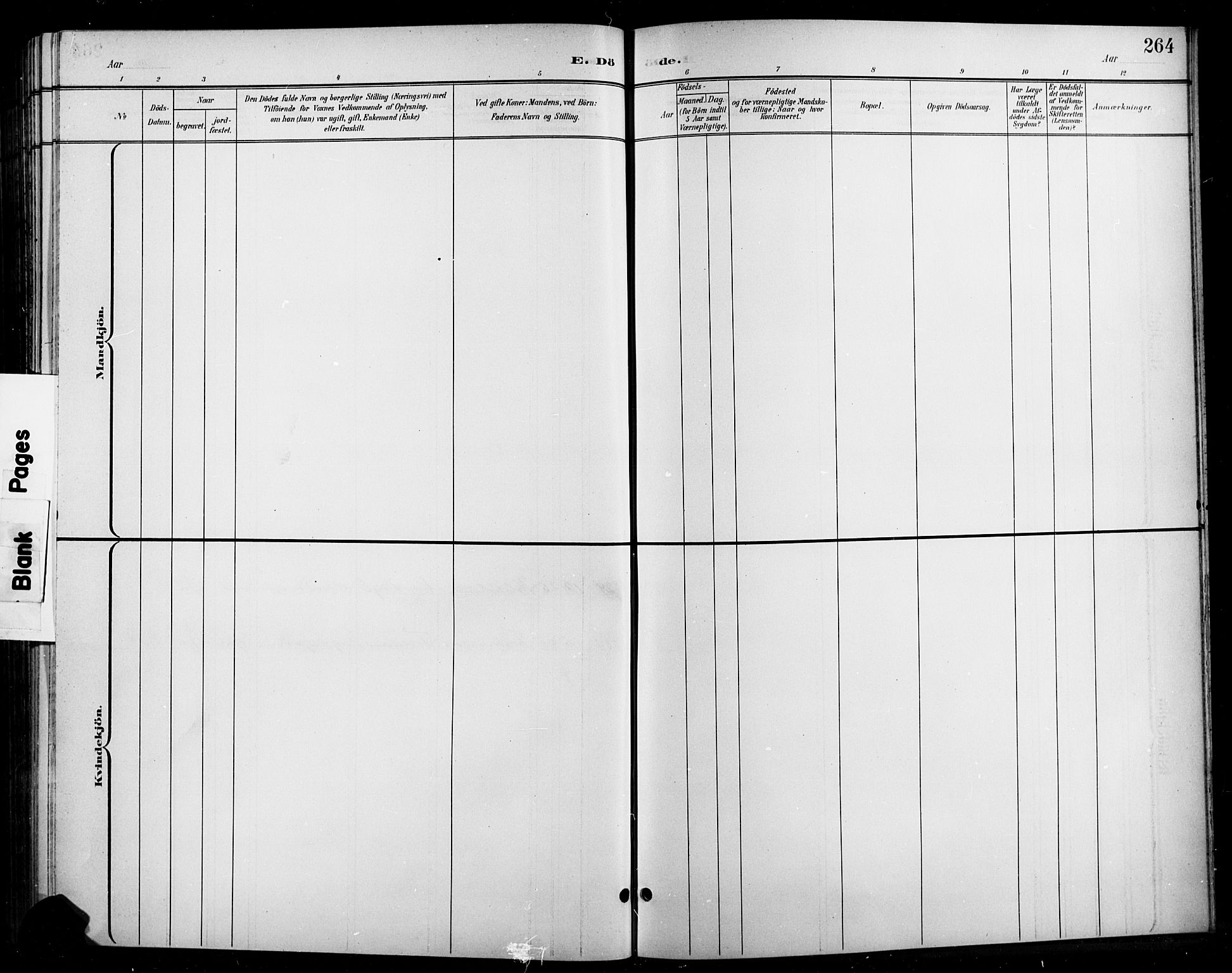 Ringebu prestekontor, AV/SAH-PREST-082/H/Ha/Hab/L0009: Parish register (copy) no. 9, 1899-1921, p. 264