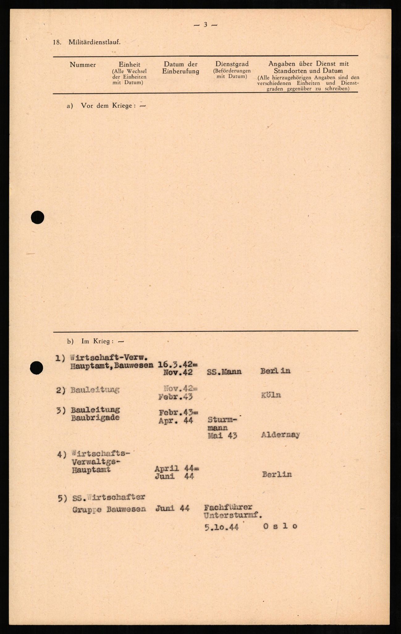 Forsvaret, Forsvarets overkommando II, AV/RA-RAFA-3915/D/Db/L0006: CI Questionaires. Tyske okkupasjonsstyrker i Norge. Tyskere., 1945-1946, p. 372