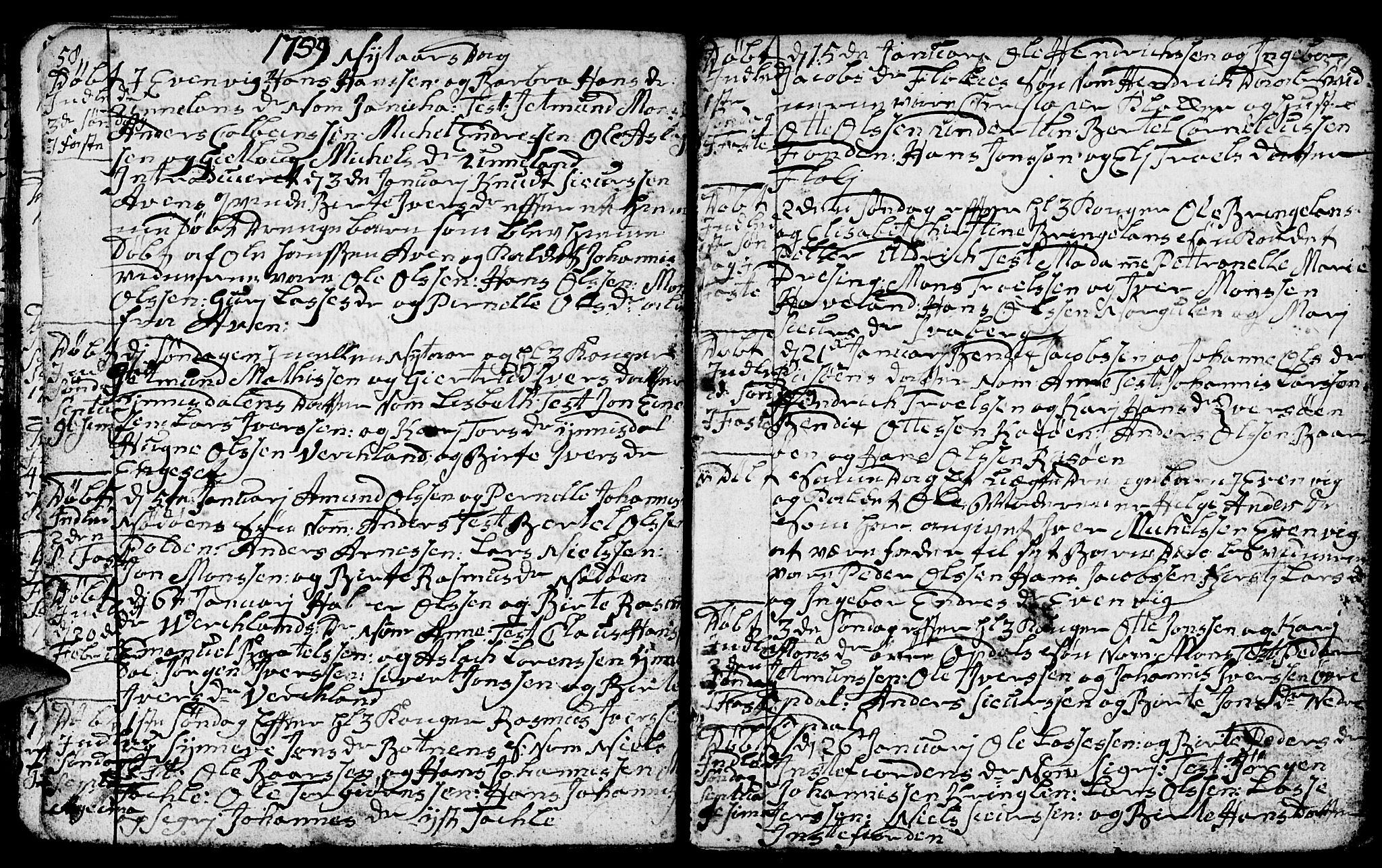 Gulen sokneprestembete, SAB/A-80201/H/Hab: Parish register (copy) no. A 1, 1786-1791, p. 82