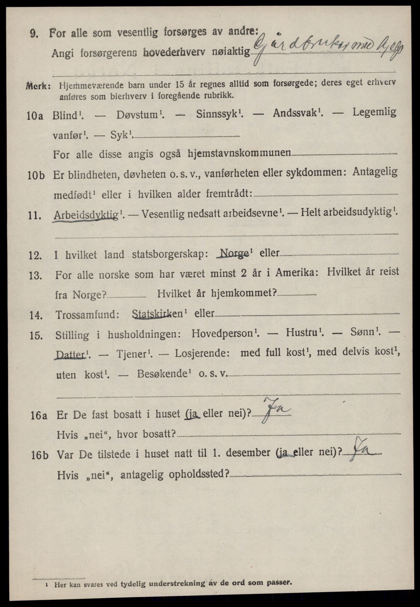 SAT, 1920 census for Sykkylven, 1920, p. 4904