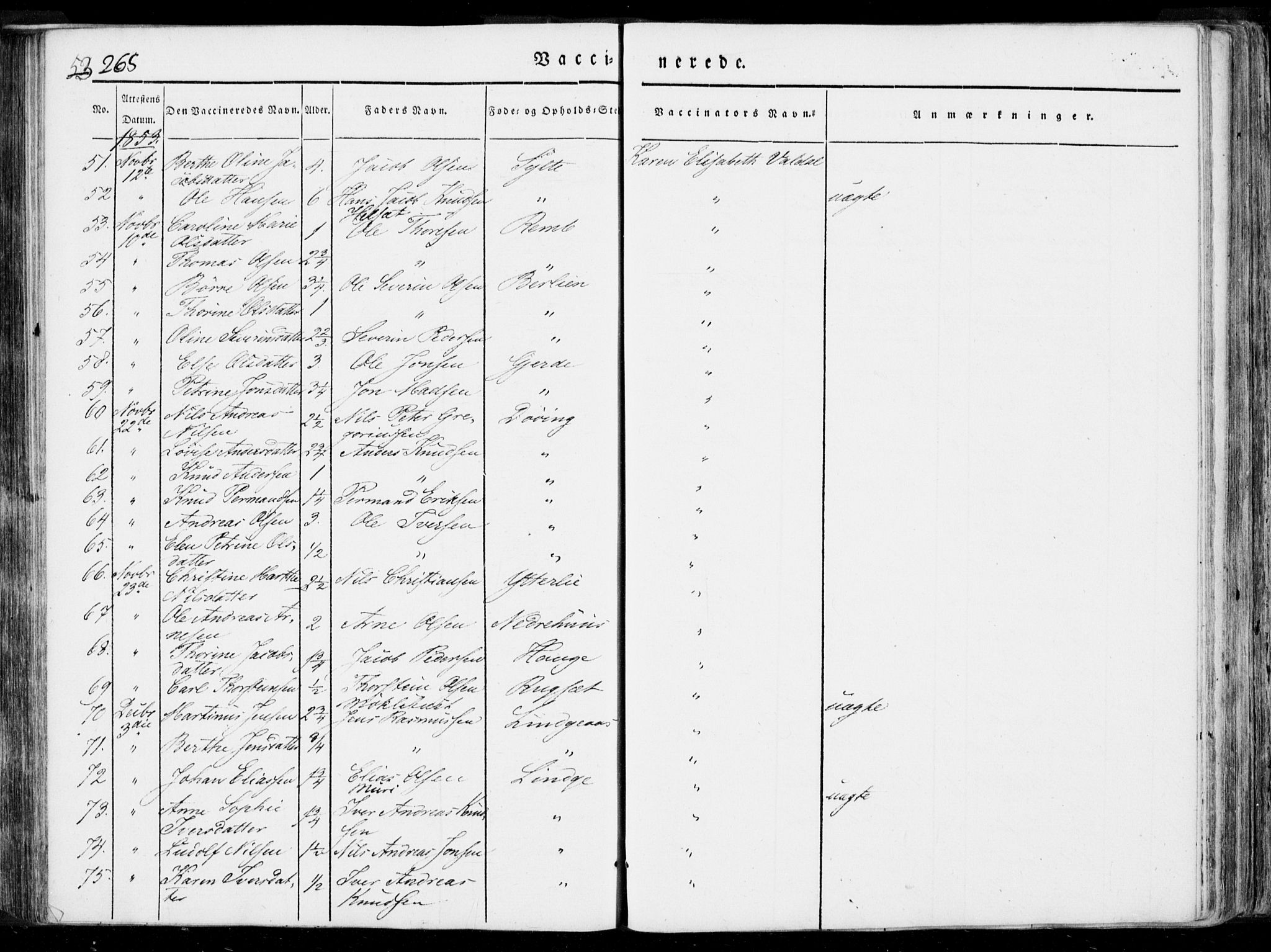 Ministerialprotokoller, klokkerbøker og fødselsregistre - Møre og Romsdal, AV/SAT-A-1454/519/L0248: Parish register (official) no. 519A07, 1829-1860, p. 268