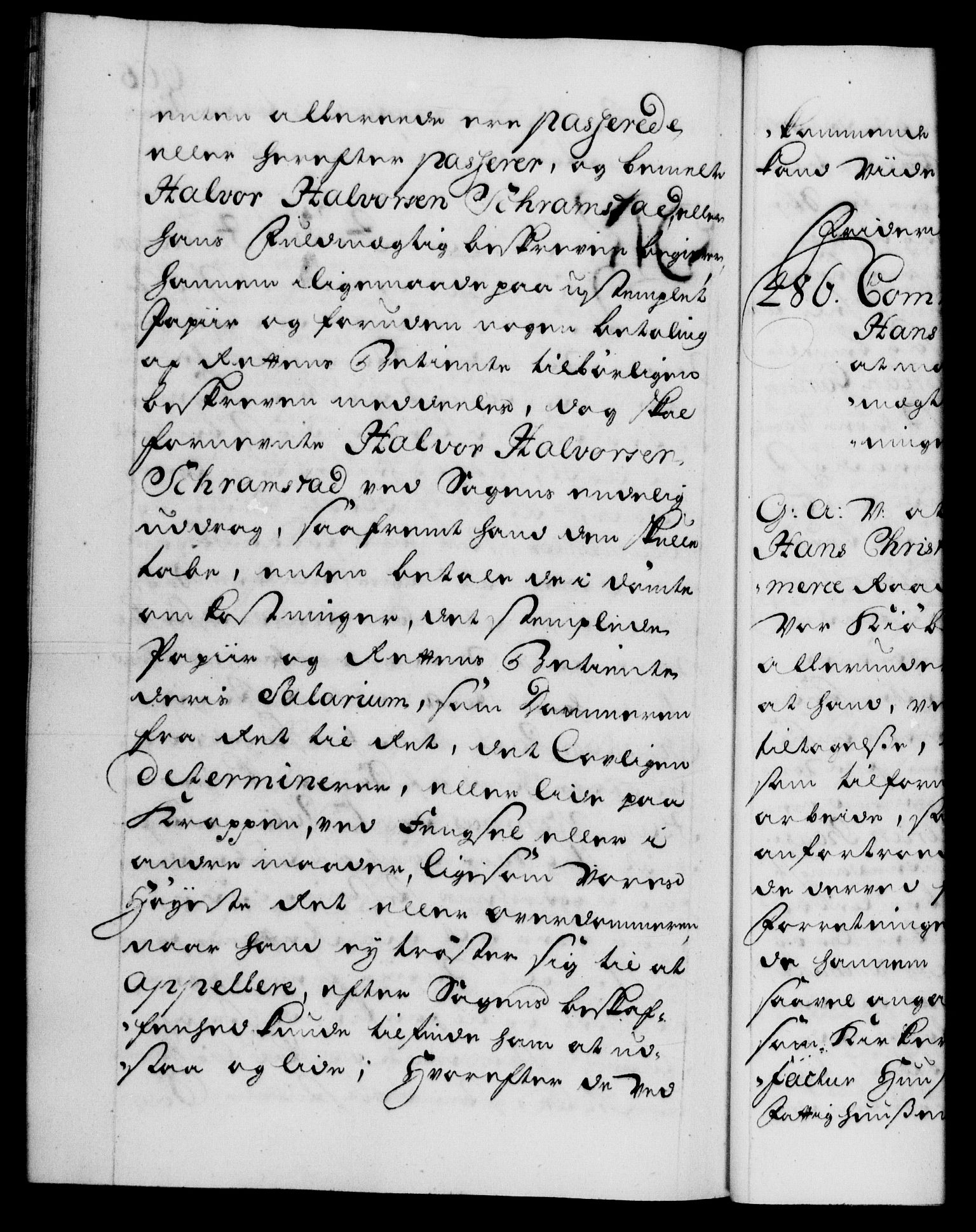 Danske Kanselli 1572-1799, AV/RA-EA-3023/F/Fc/Fca/Fcaa/L0028: Norske registre, 1733-1734, p. 666b