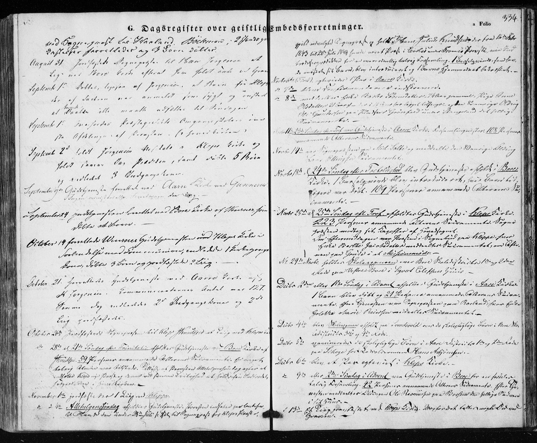 Klepp sokneprestkontor, AV/SAST-A-101803/001/3/30BA/L0004: Parish register (official) no. A 4, 1842-1852, p. 334