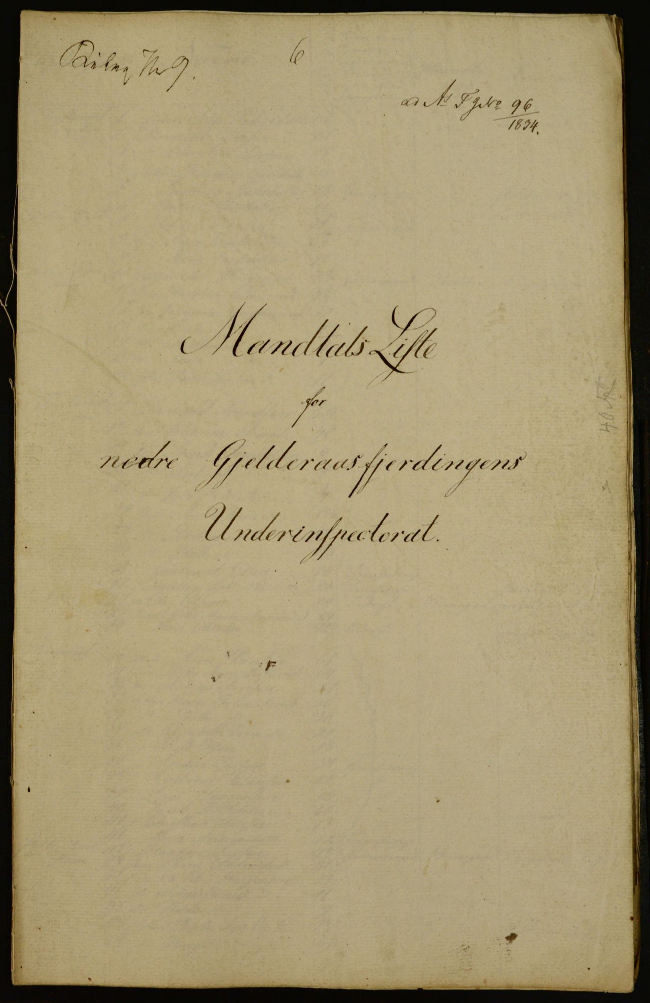 OBA, Census for Aker 1834, 1834