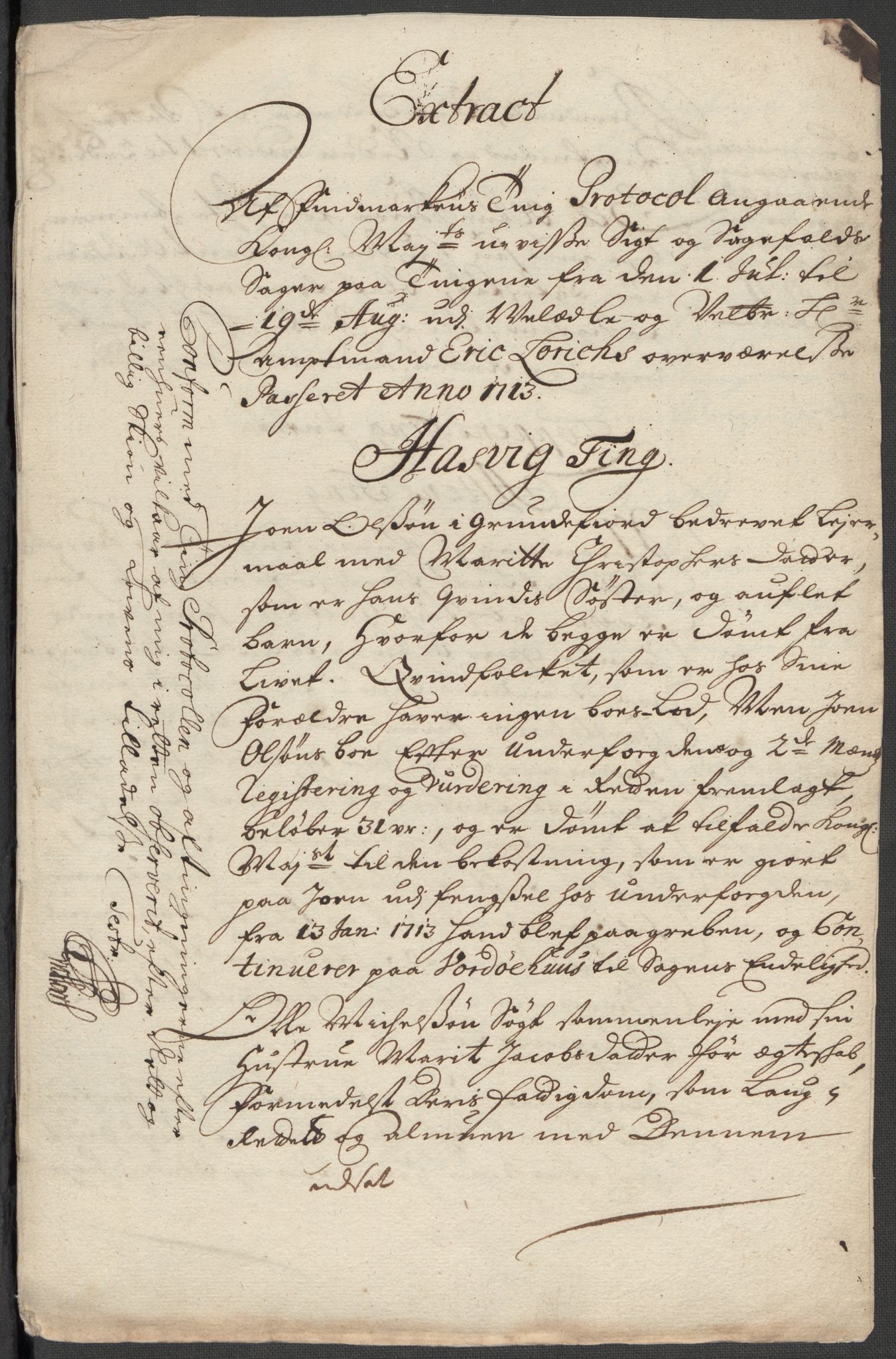 Rentekammeret inntil 1814, Reviderte regnskaper, Fogderegnskap, AV/RA-EA-4092/R69/L4856: Fogderegnskap Finnmark/Vardøhus, 1713-1715, p. 96