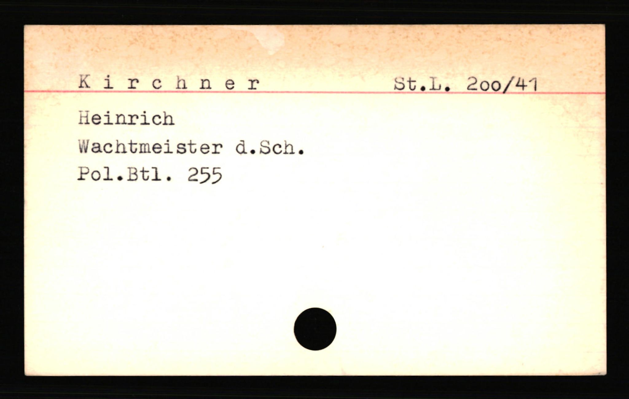 SS- und Polizeigericht Nord (IX), AV/RA-RAFA-3182/0001/C/Ca/L0004: kartotekkort for personer alfabetisk på etternavn: John-L, 1940-1945, p. 197