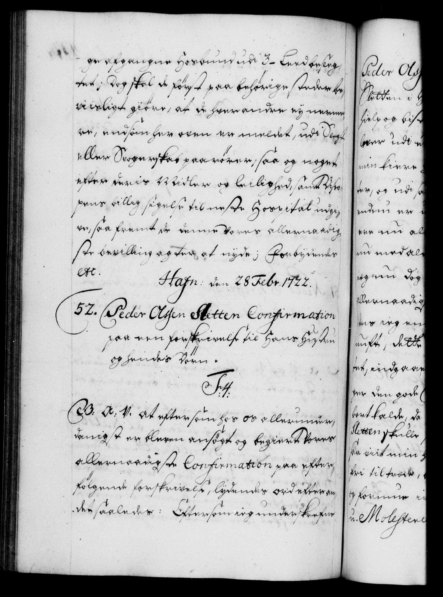 Danske Kanselli 1572-1799, AV/RA-EA-3023/F/Fc/Fca/Fcaa/L0023: Norske registre, 1720-1722, p. 473b