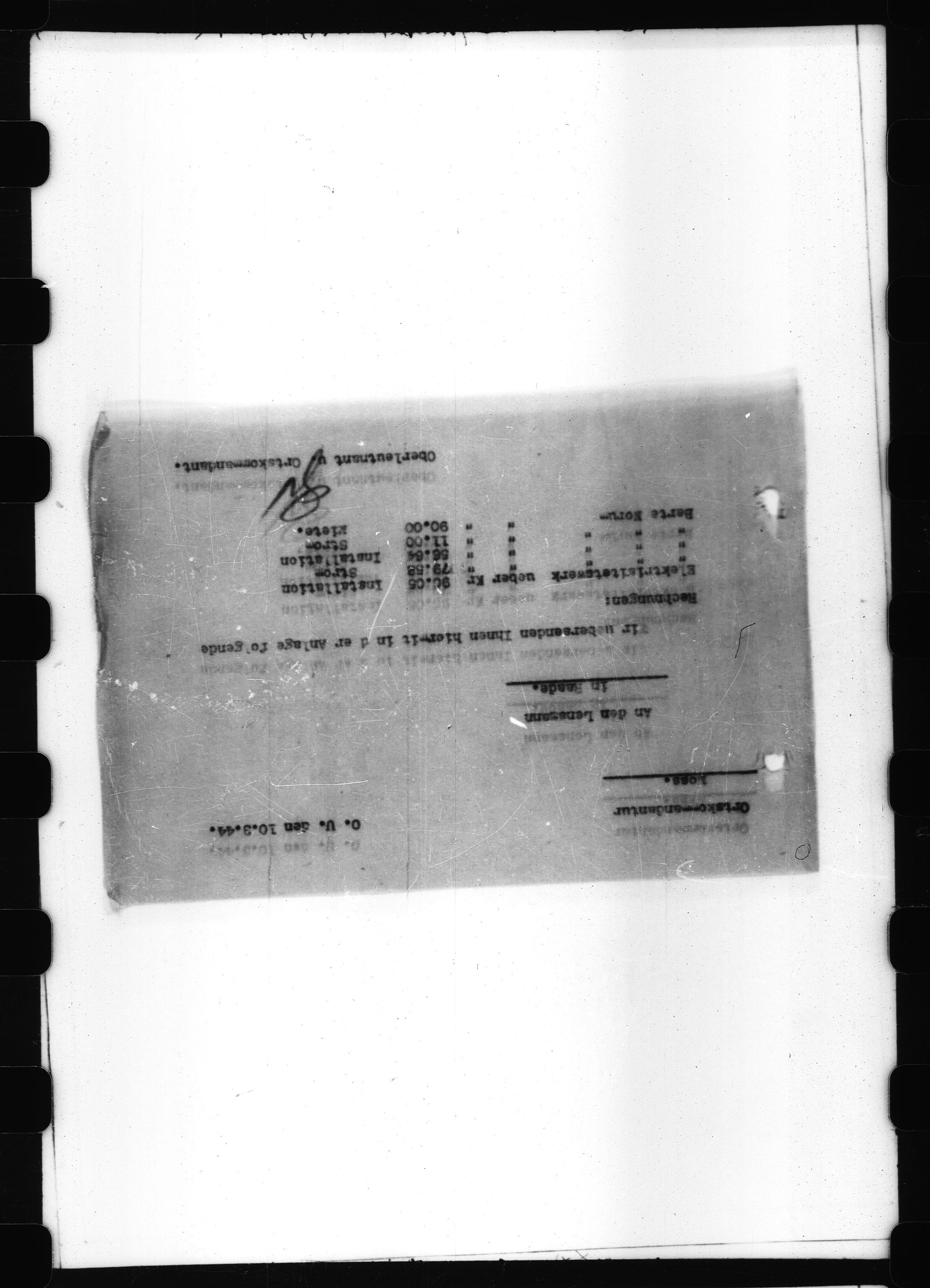 Documents Section, RA/RAFA-2200/V/L0065: Film med LMDC Serial Number., 1940-1945, p. 491