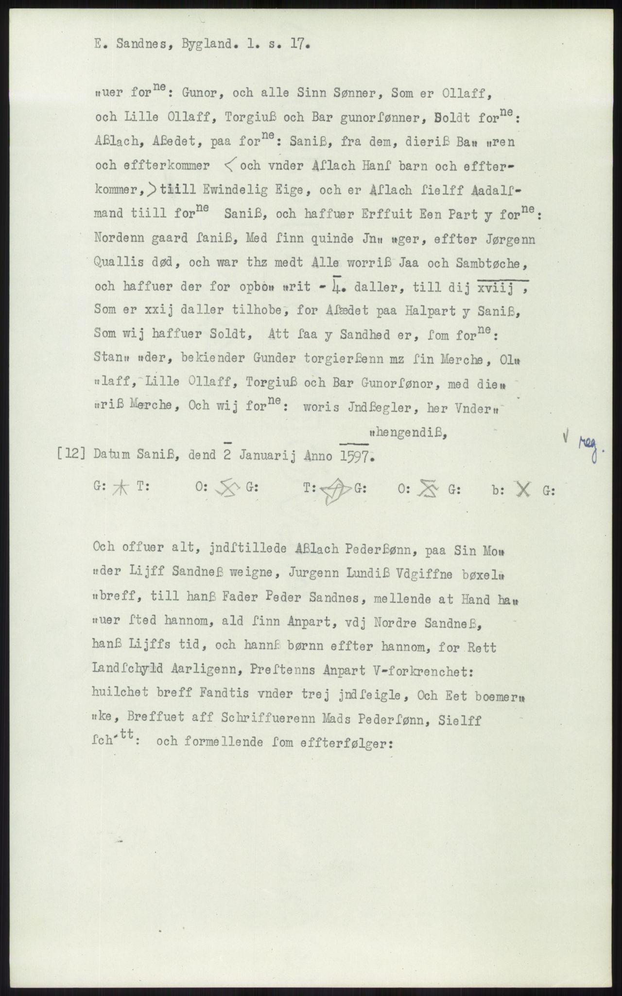 Samlinger til kildeutgivelse, Diplomavskriftsamlingen, AV/RA-EA-4053/H/Ha, p. 1853