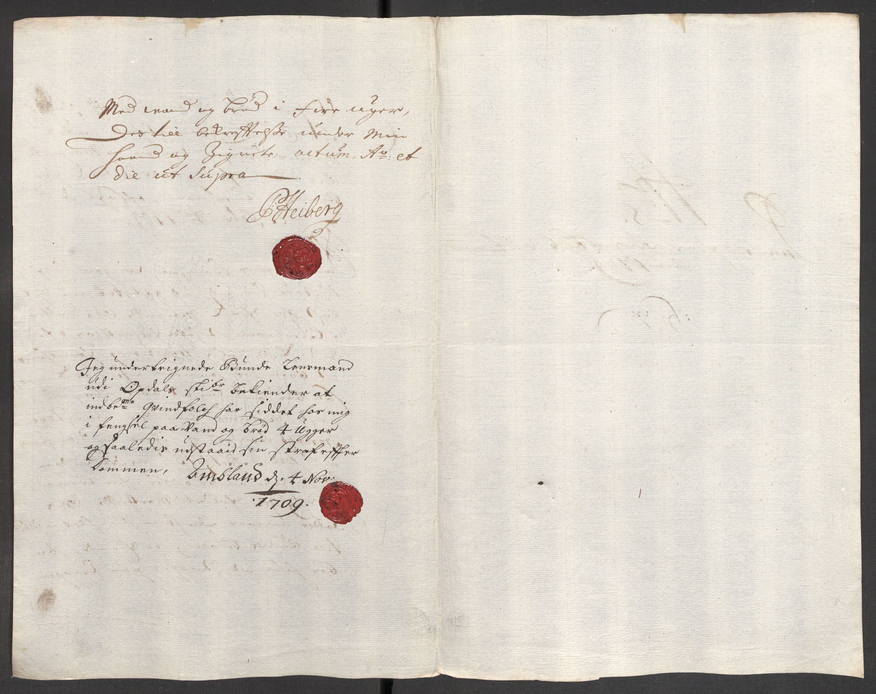 Rentekammeret inntil 1814, Reviderte regnskaper, Fogderegnskap, AV/RA-EA-4092/R48/L2986: Fogderegnskap Sunnhordland og Hardanger, 1709-1710, p. 55