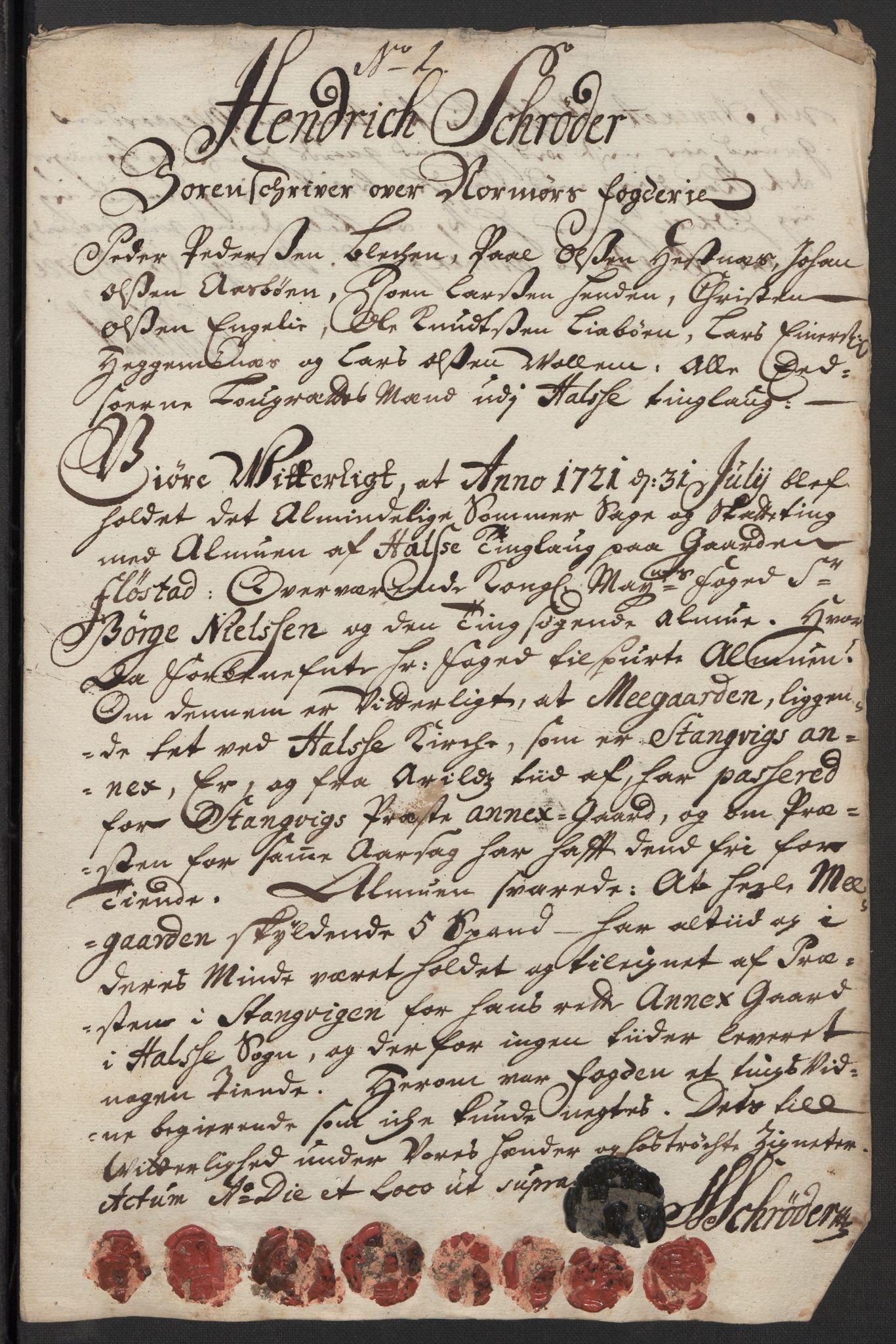 Rentekammeret inntil 1814, Reviderte regnskaper, Fogderegnskap, AV/RA-EA-4092/R56/L3752: Fogderegnskap Nordmøre, 1719, p. 326