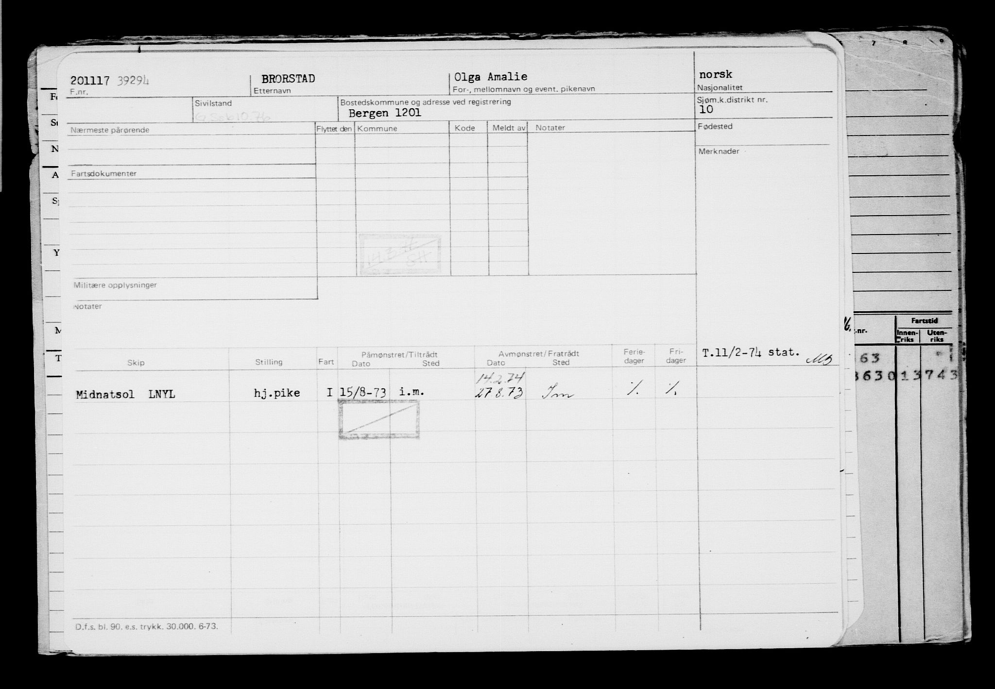 Direktoratet for sjømenn, AV/RA-S-3545/G/Gb/L0153: Hovedkort, 1917, p. 324