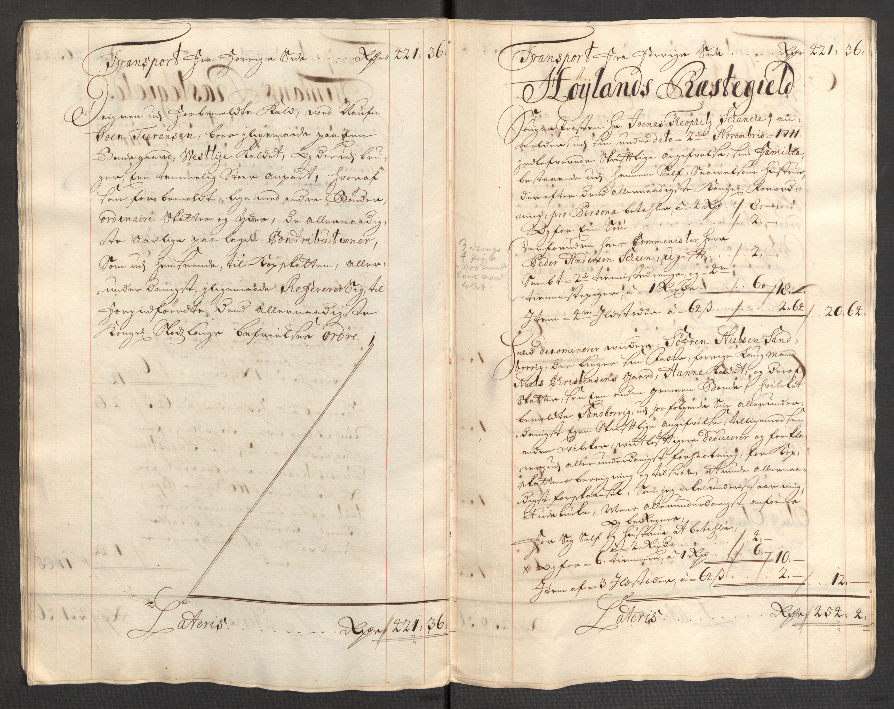 Rentekammeret inntil 1814, Reviderte regnskaper, Fogderegnskap, AV/RA-EA-4092/R46/L2735: Fogderegnskap Jæren og Dalane, 1711, p. 89