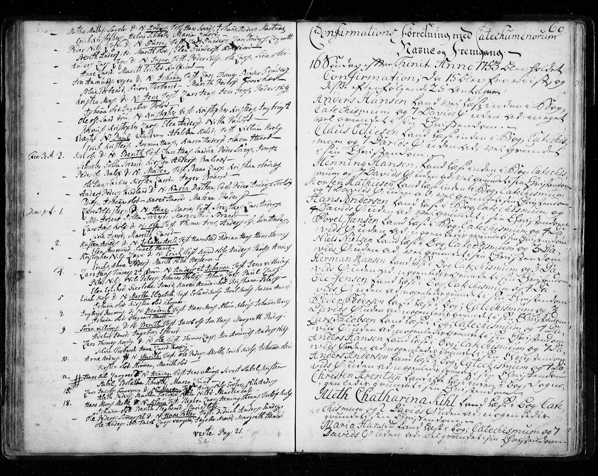 Tromsø sokneprestkontor/stiftsprosti/domprosti, AV/SATØ-S-1343/G/Ga/L0002kirke: Parish register (official) no. 2, 1753-1778, p. 60