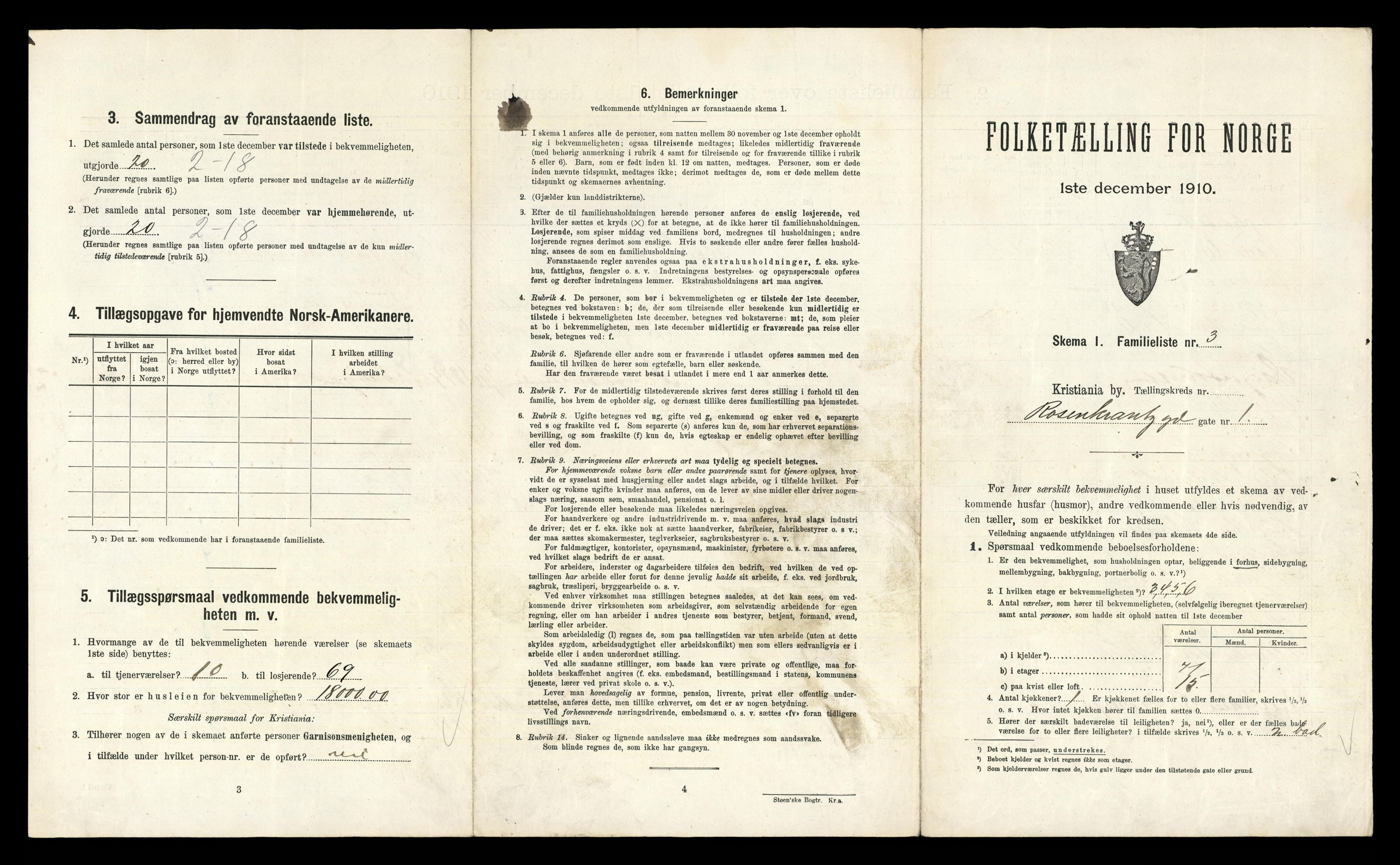 RA, 1910 census for Kristiania, 1910, p. 81229