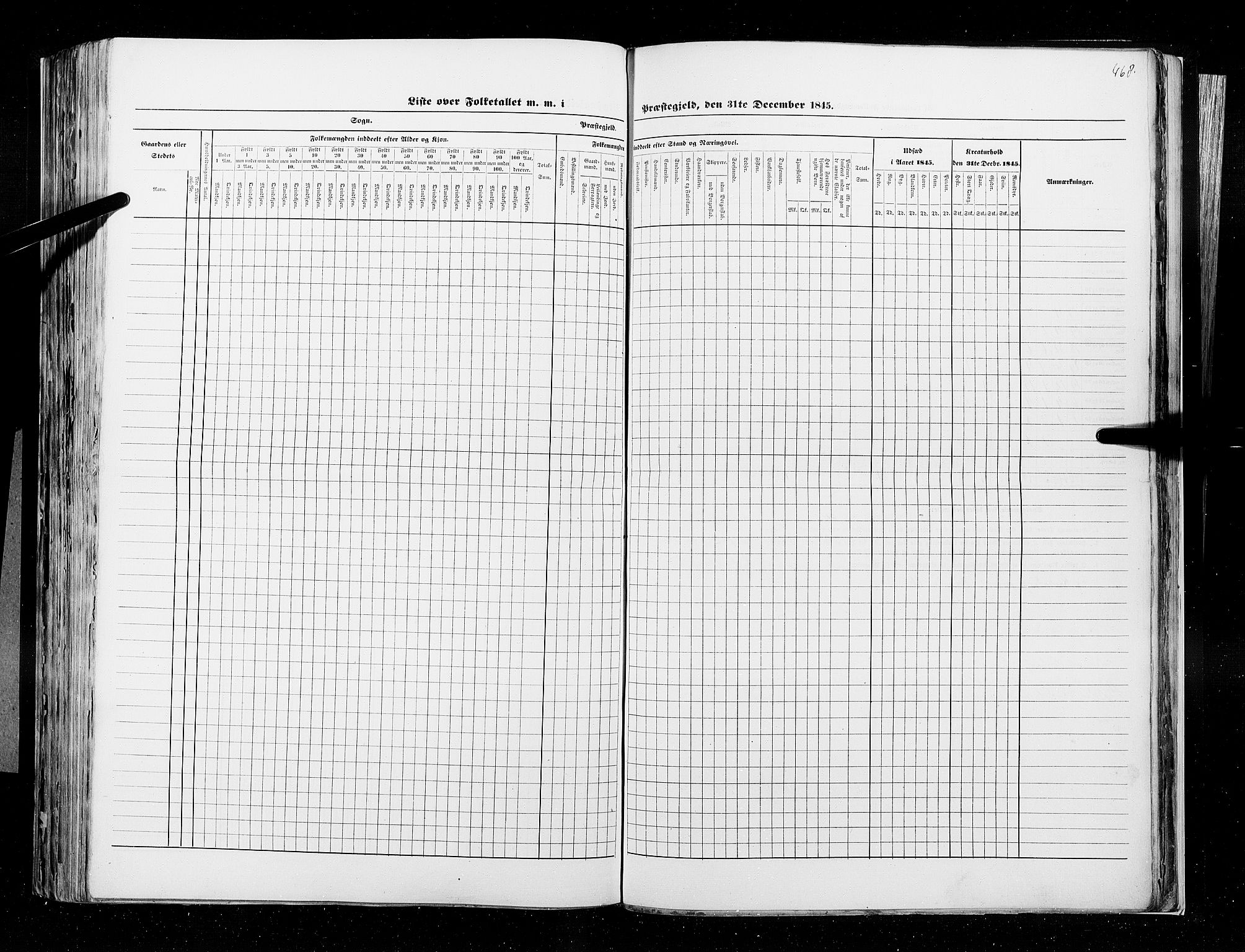 RA, Census 1845, vol. 9B: Nordland amt, 1845, p. 468