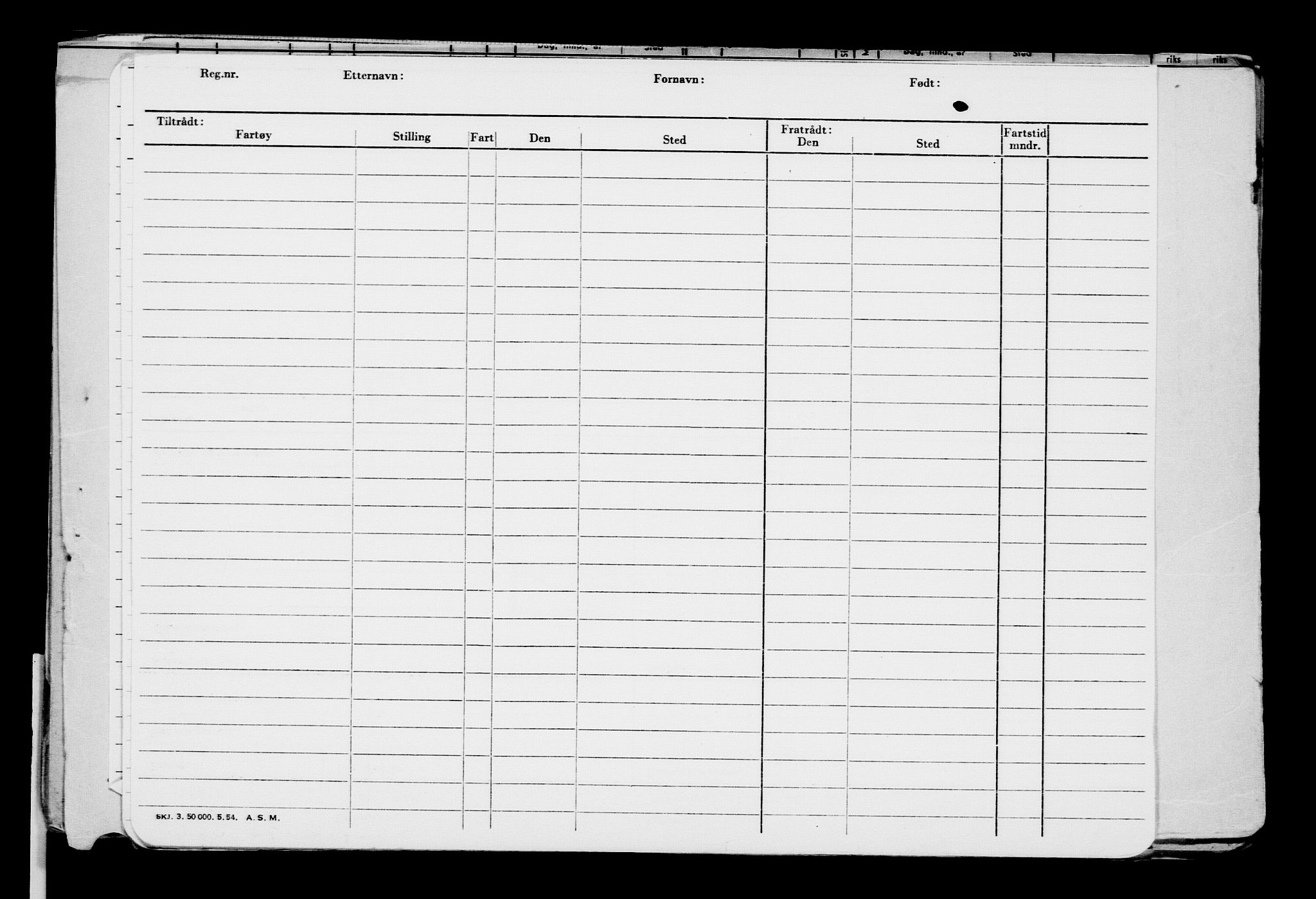 Direktoratet for sjømenn, AV/RA-S-3545/G/Gb/L0066: Hovedkort, 1906, p. 457