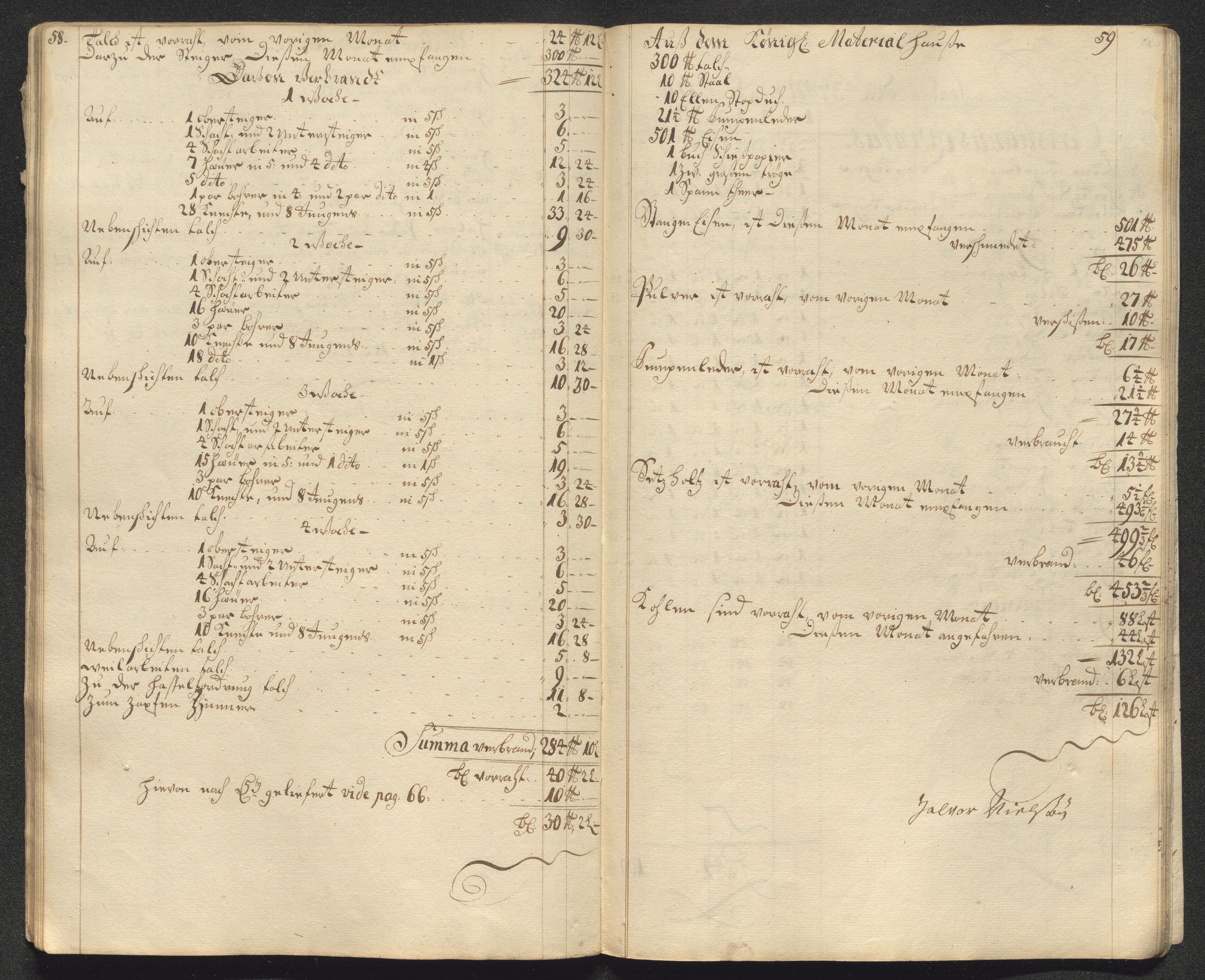 Kongsberg Sølvverk 1623-1816, AV/SAKO-EA-3135/001/D/Dc/Dcd/L0099: Utgiftsregnskap for gruver m.m., 1710, p. 126