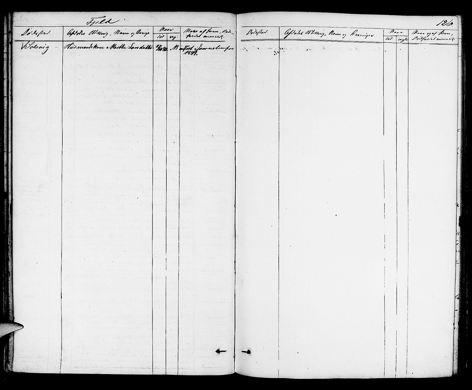 Midhordland sorenskriveri, SAB/A-3001/1/H/Hk/Hka/L0002: Dødsfallprotokollar, 1863-1880, p. 126