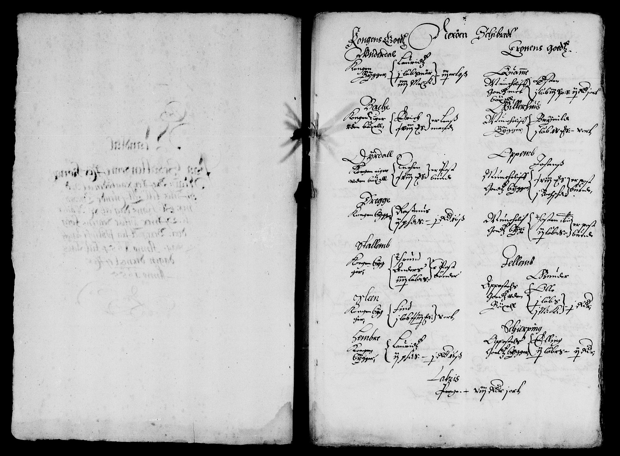 Rentekammeret inntil 1814, Reviderte regnskaper, Lensregnskaper, AV/RA-EA-5023/R/Rb/Rbt/L0129: Bergenhus len, 1654-1655