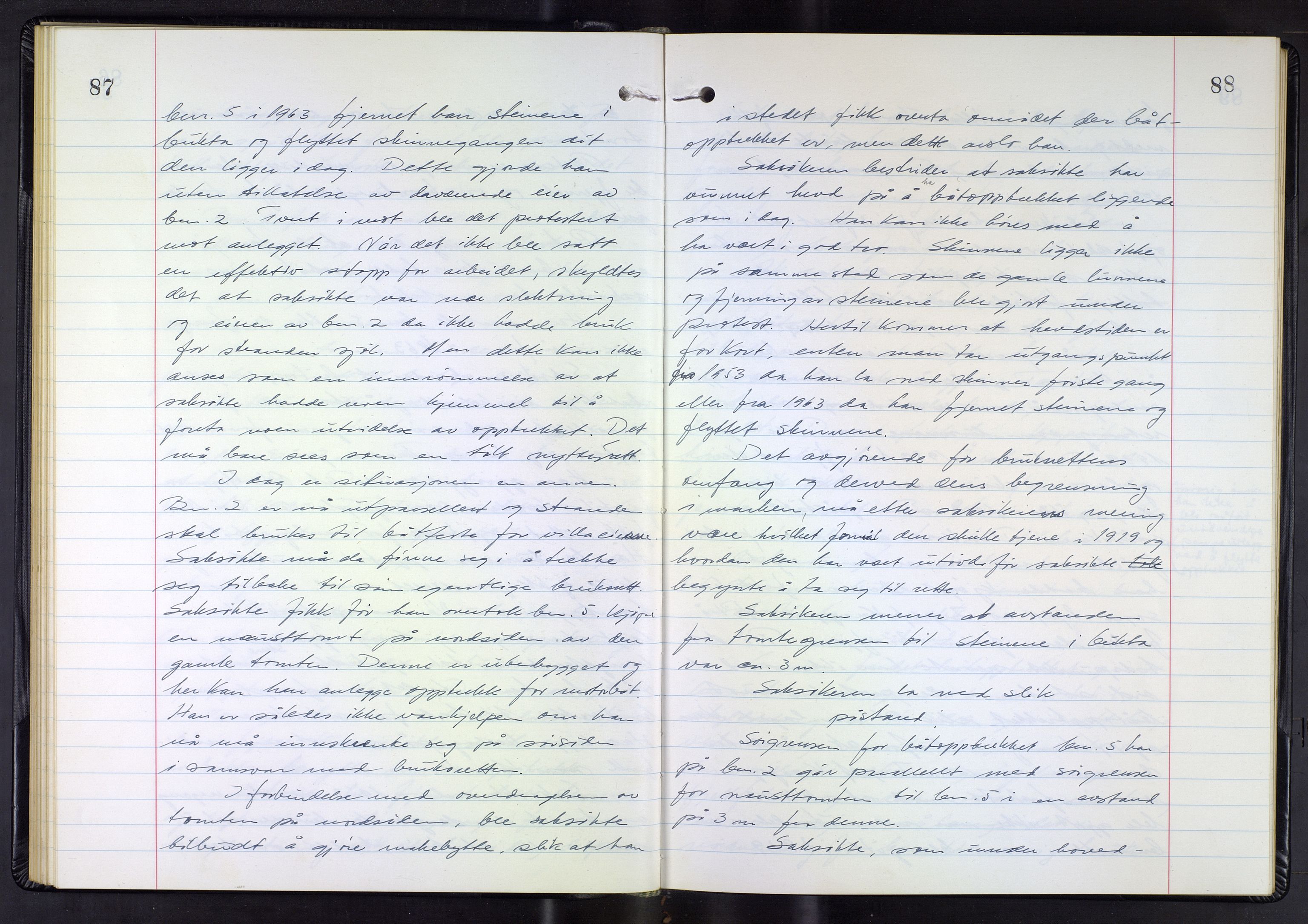 Hordaland jordskiftedøme - III Midhordland jordskiftedistrikt, AV/SAB-A-7001/A/Aa/L0039: Forhandlingsprotokoll, 1968-1972, p. 87-88