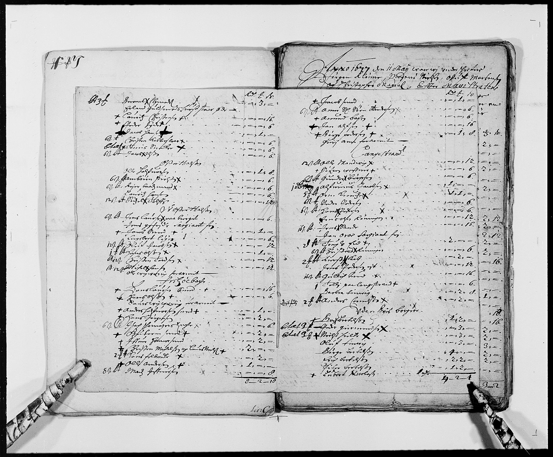 Rentekammeret inntil 1814, Reviderte regnskaper, Byregnskaper, RA/EA-4066/R/Ri/L0177: [I1] Kontribusjonsregnskap, 1675-1689, p. 68
