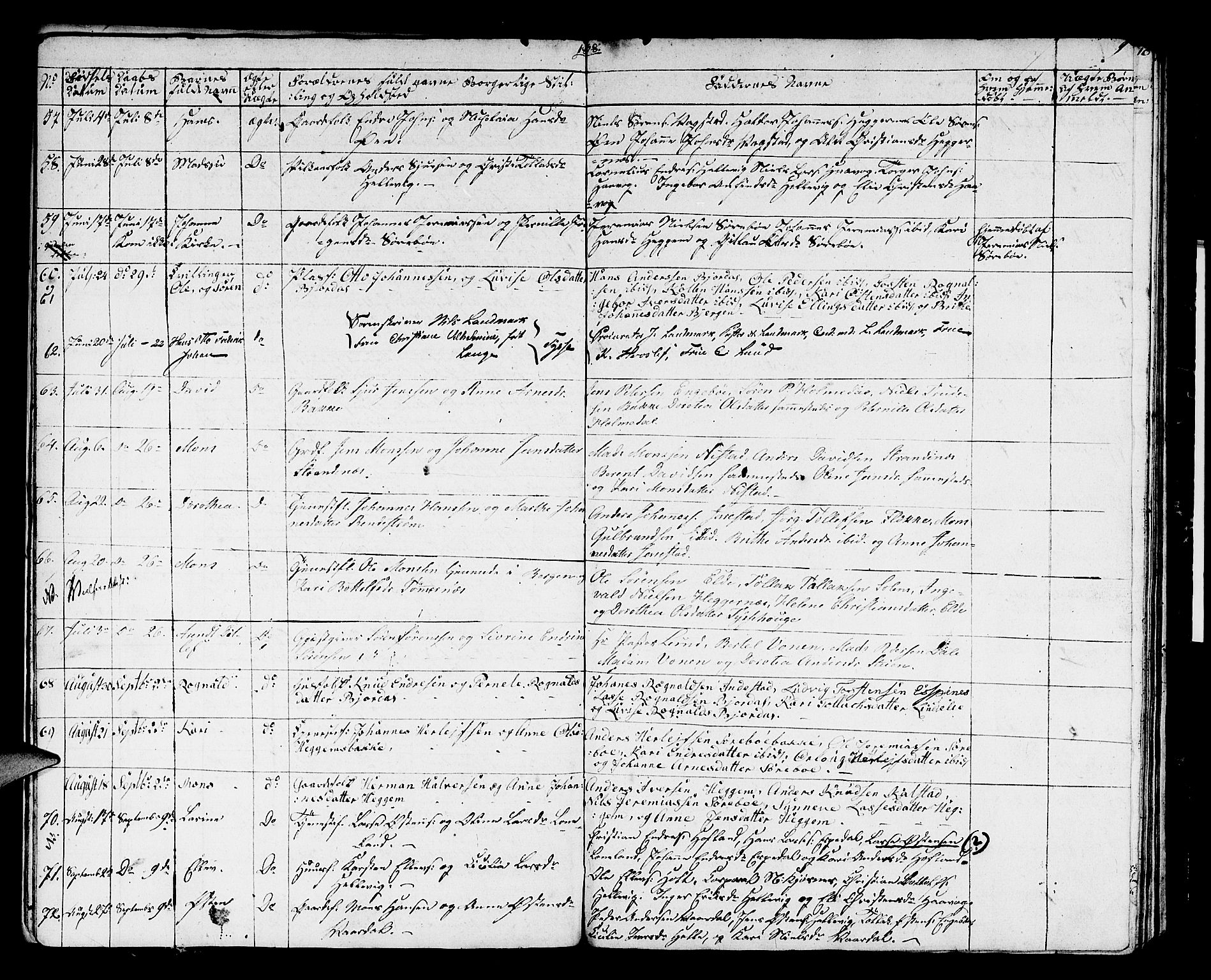 Fjaler sokneprestembete, AV/SAB-A-79801/H/Hab/Haba/L0001: Parish register (copy) no. A 1, 1836-1846, p. 9