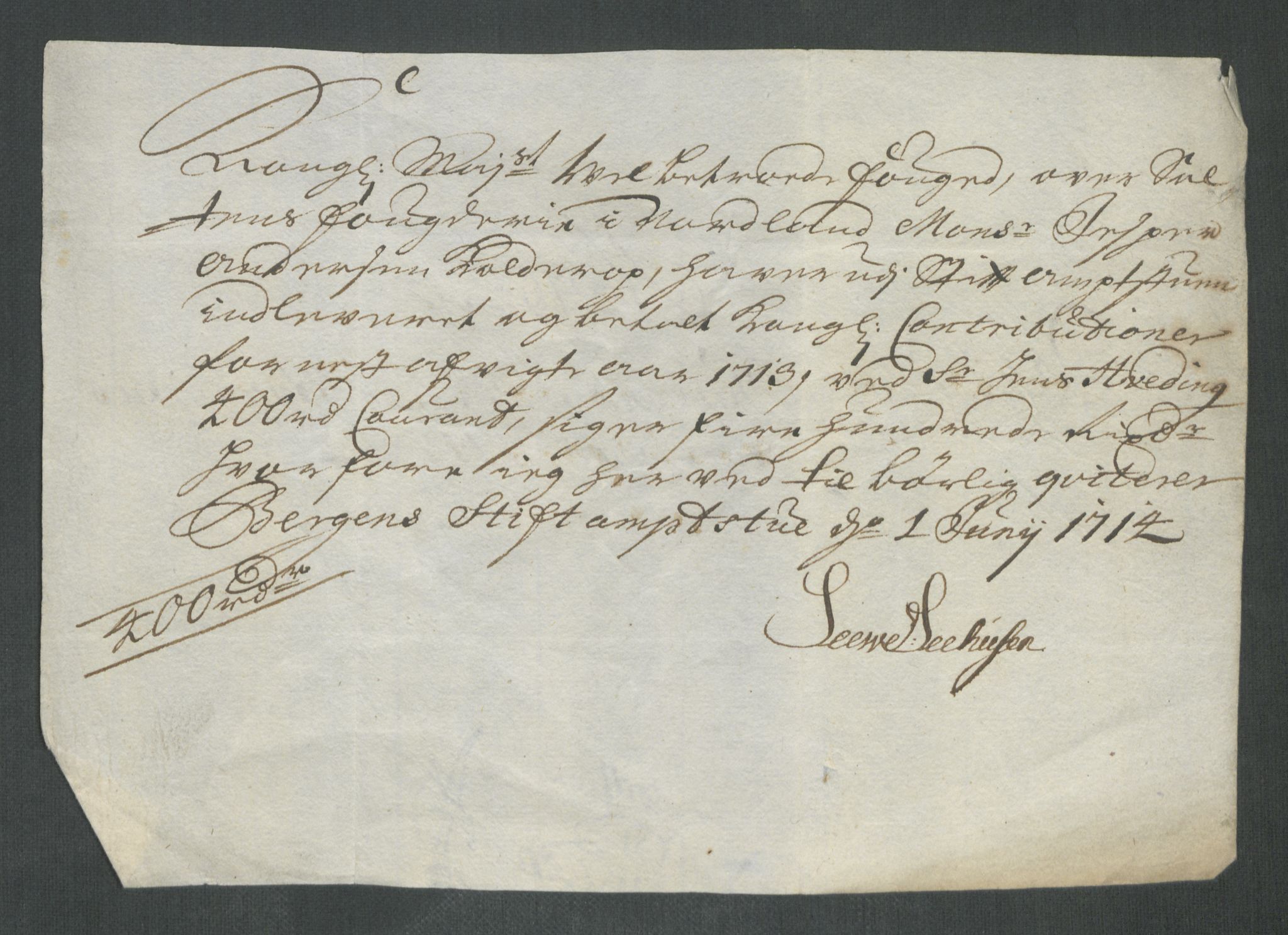 Rentekammeret inntil 1814, Reviderte regnskaper, Fogderegnskap, RA/EA-4092/R66/L4584: Fogderegnskap Salten, 1714, p. 352