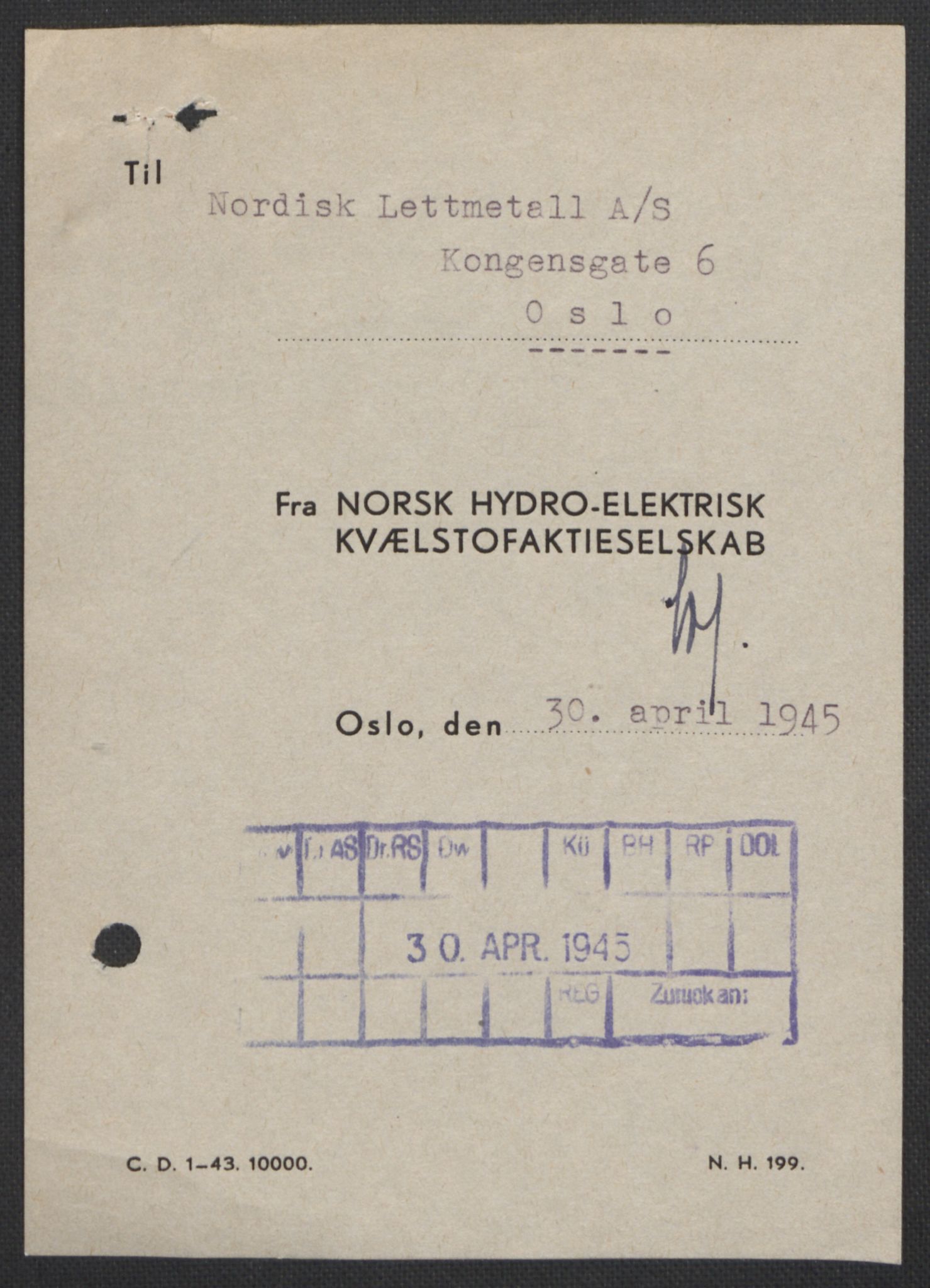 Landssvikarkivet, Oslo politikammer, AV/RA-S-3138-01/D/Dg/L0544/5604: Henlagt hnr. 5581 - 5583, 5585 og 5588 - 5597 / Hnr. 5588, 1945-1948, p. 2020