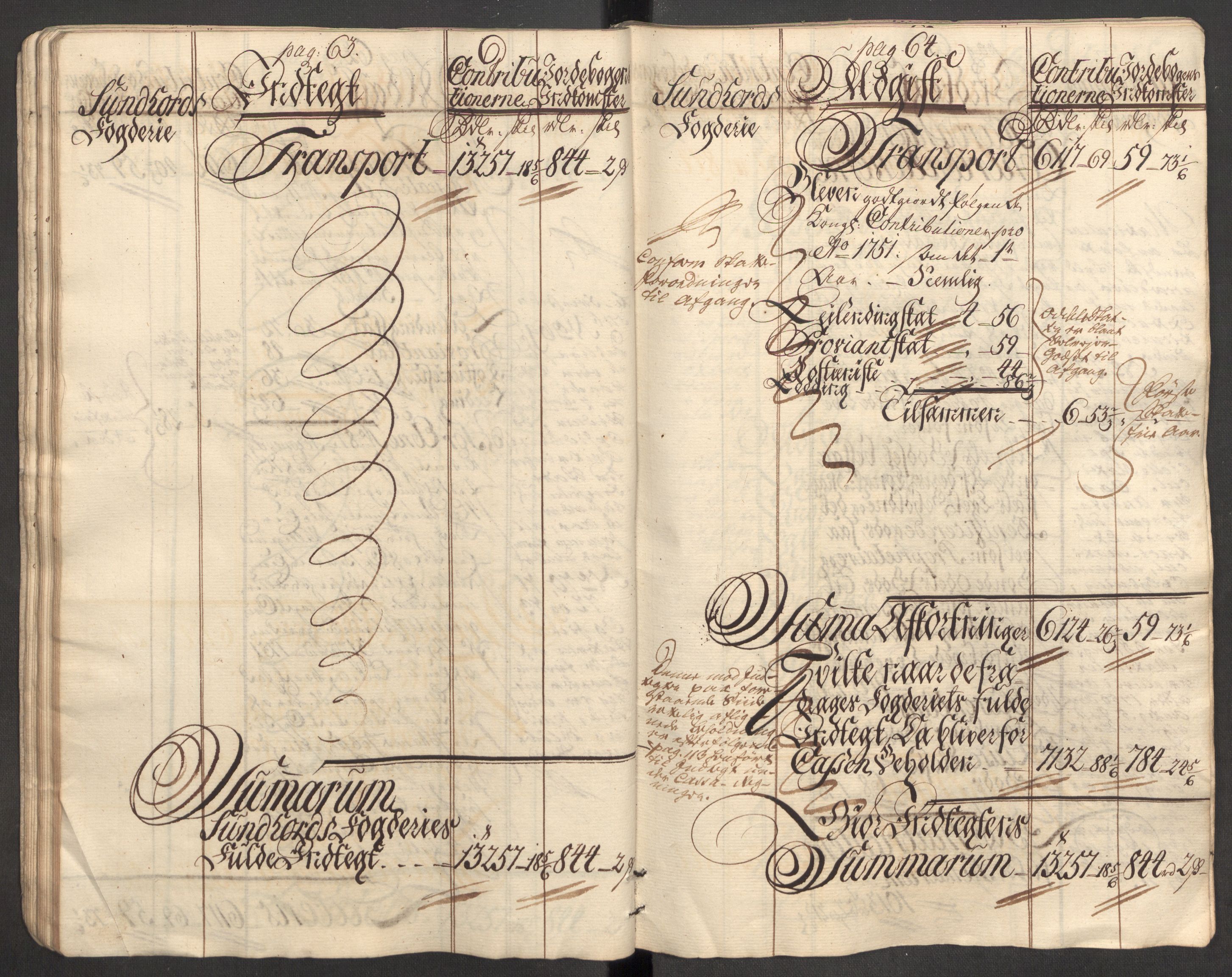 Rentekammeret inntil 1814, Reviderte regnskaper, Fogderegnskap, AV/RA-EA-4092/R48/L3056: Fogderegnskap Sunnhordland og Hardanger, 1751, p. 36