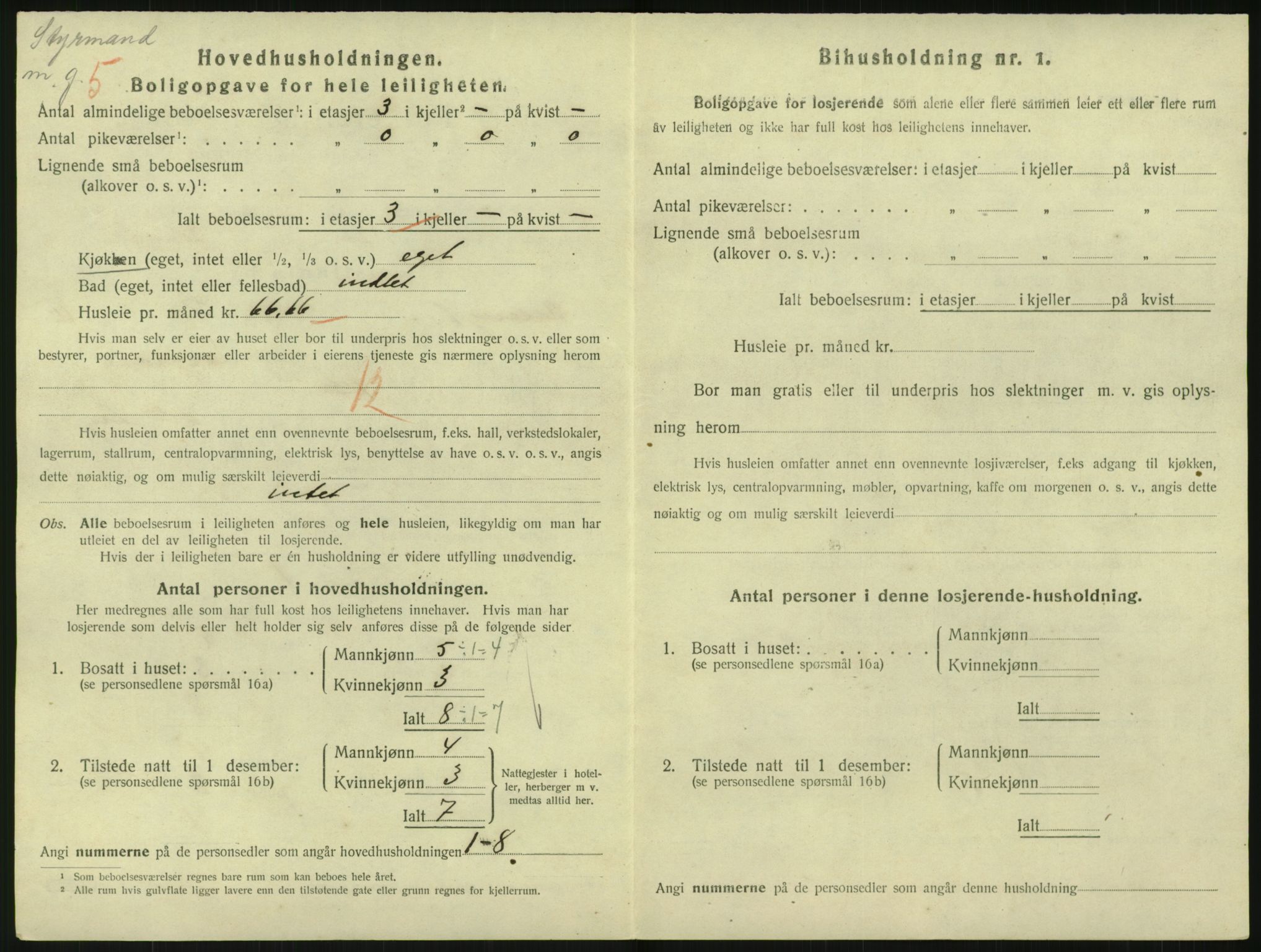 SAO, 1920 census for Kristiania, 1920, p. 133962