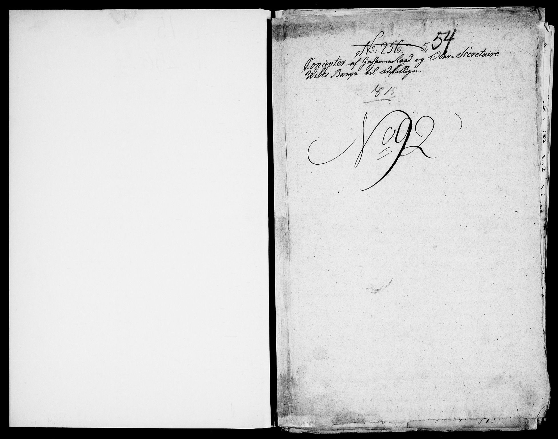 Danske Kanselli, Skapsaker, AV/RA-EA-4061/F/L0088: Skap 15, pakke 248B-259, litra F, 1650-1726, p. 130