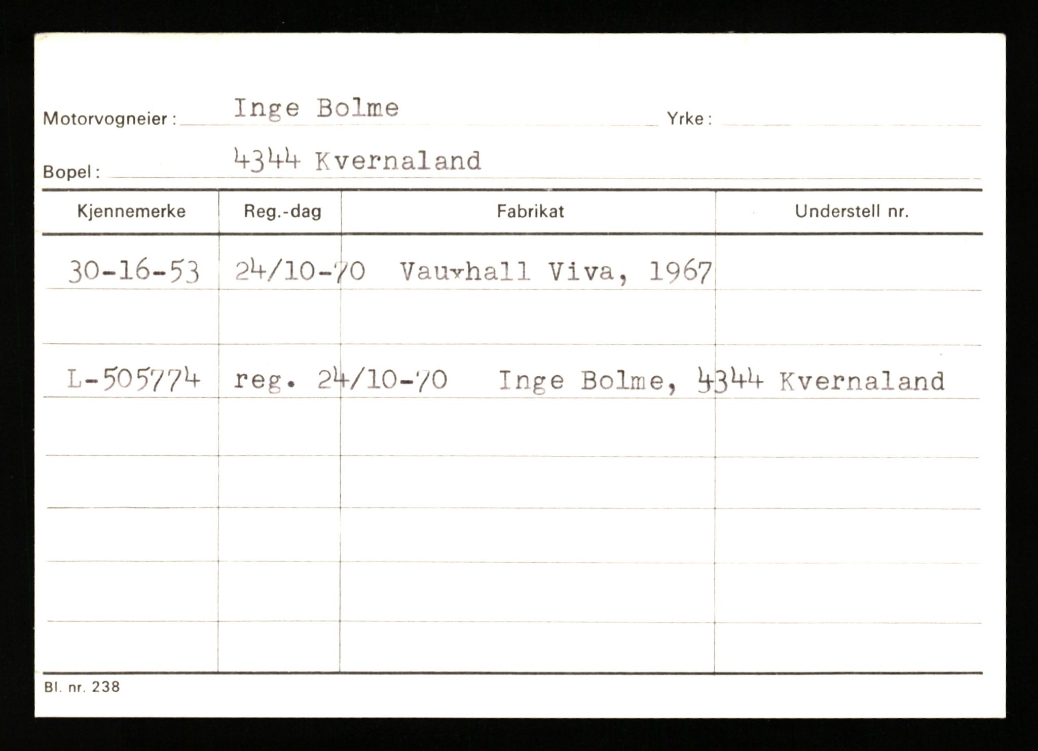 Stavanger trafikkstasjon, AV/SAST-A-101942/0/G/L0011: Registreringsnummer: 240000 - 363477, 1930-1971, p. 1297