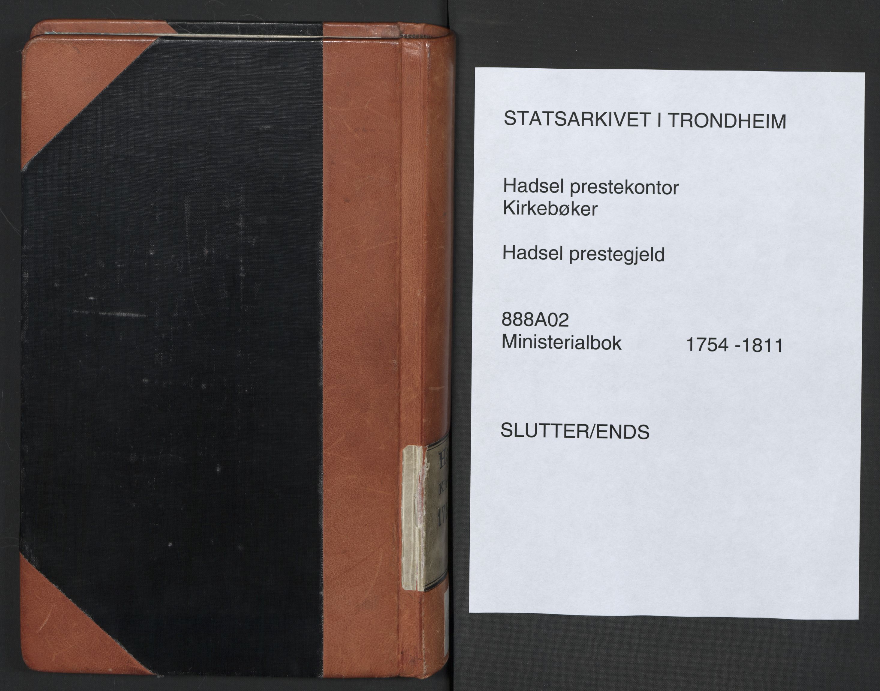 Ministerialprotokoller, klokkerbøker og fødselsregistre - Nordland, AV/SAT-A-1459/888/L1233: Parish register (official) no. 888A02, 1754-1811