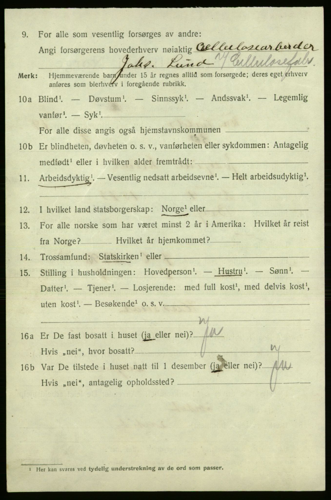 SAO, 1920 census for Fredrikshald, 1920, p. 28985