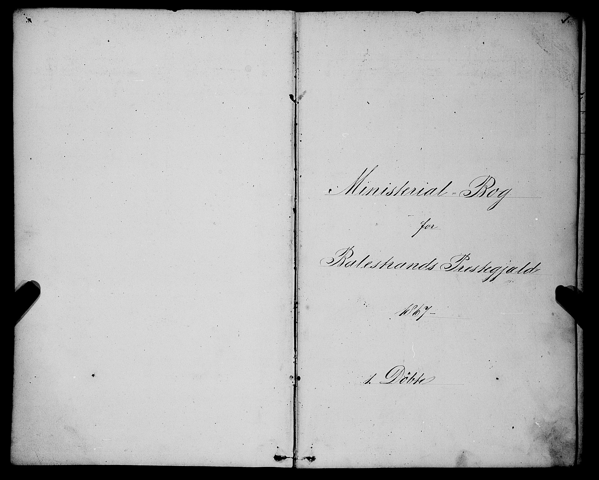 Balestrand sokneprestembete, AV/SAB-A-79601/H/Haa/Haaa/L0003: Parish register (official) no. A 3, 1867-1878, p. 1