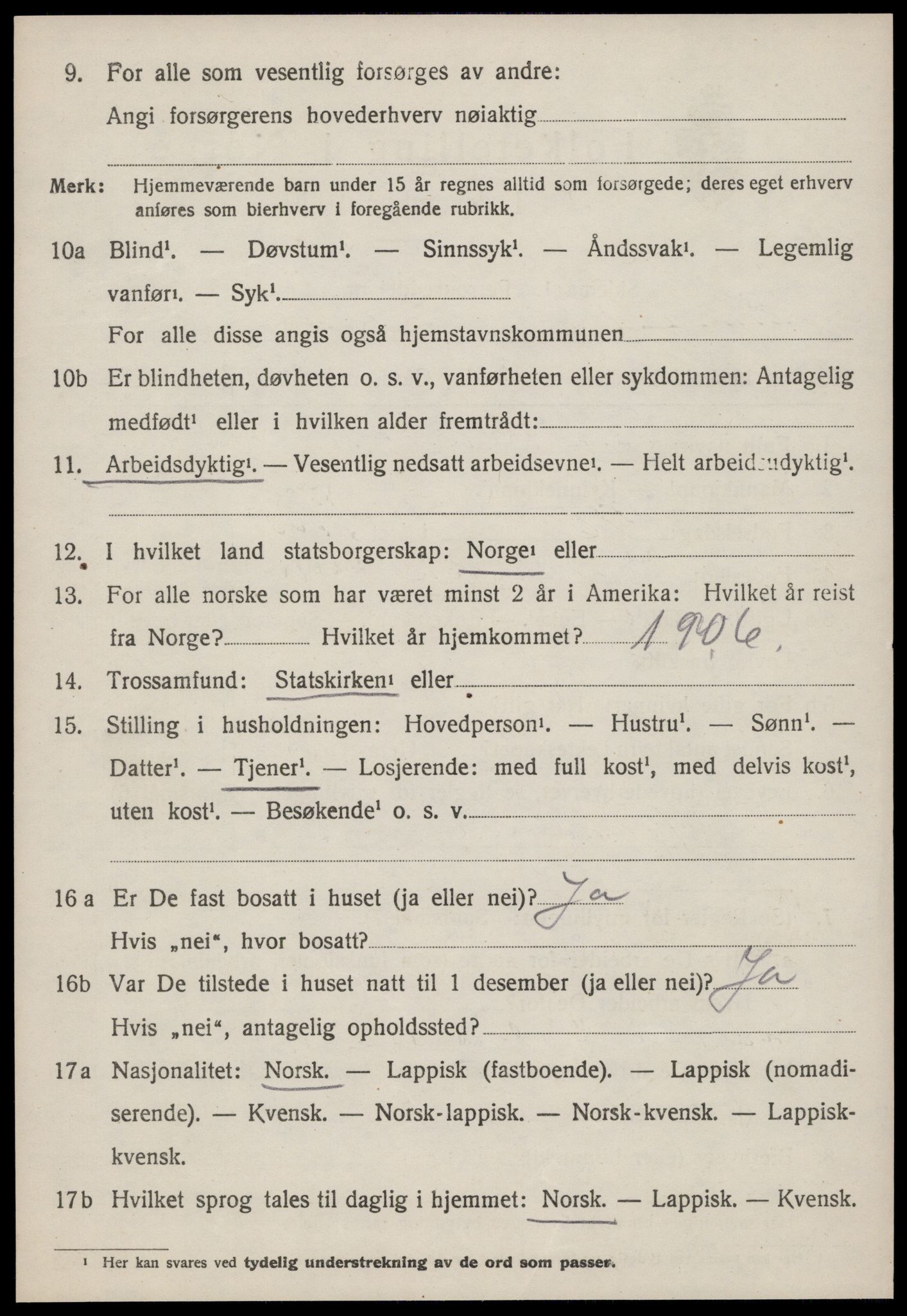 SAT, 1920 census for Meldal, 1920, p. 8862